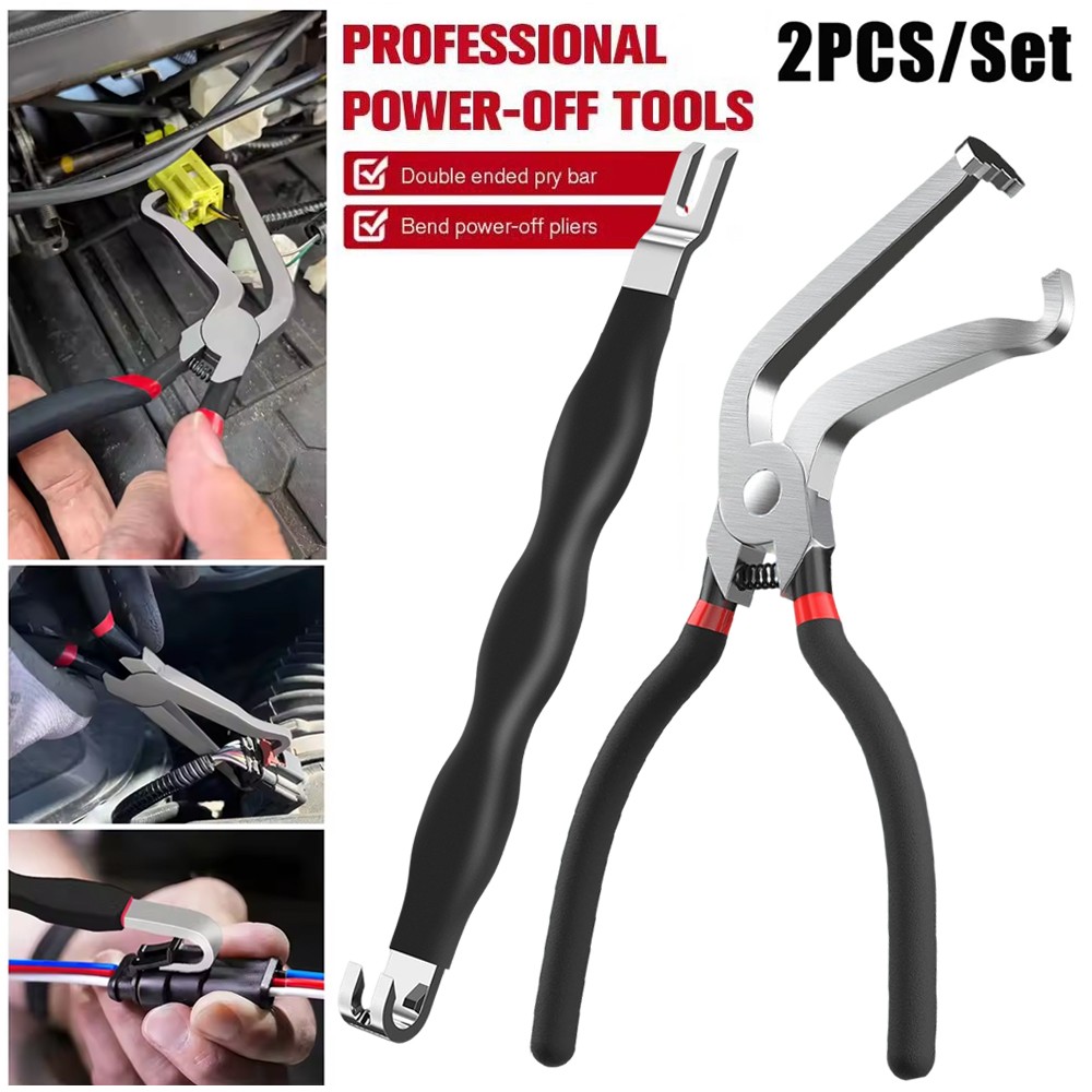 Electrical Disconnect Pliers Connector Separator Terminal Plug Removal Tool Kit
