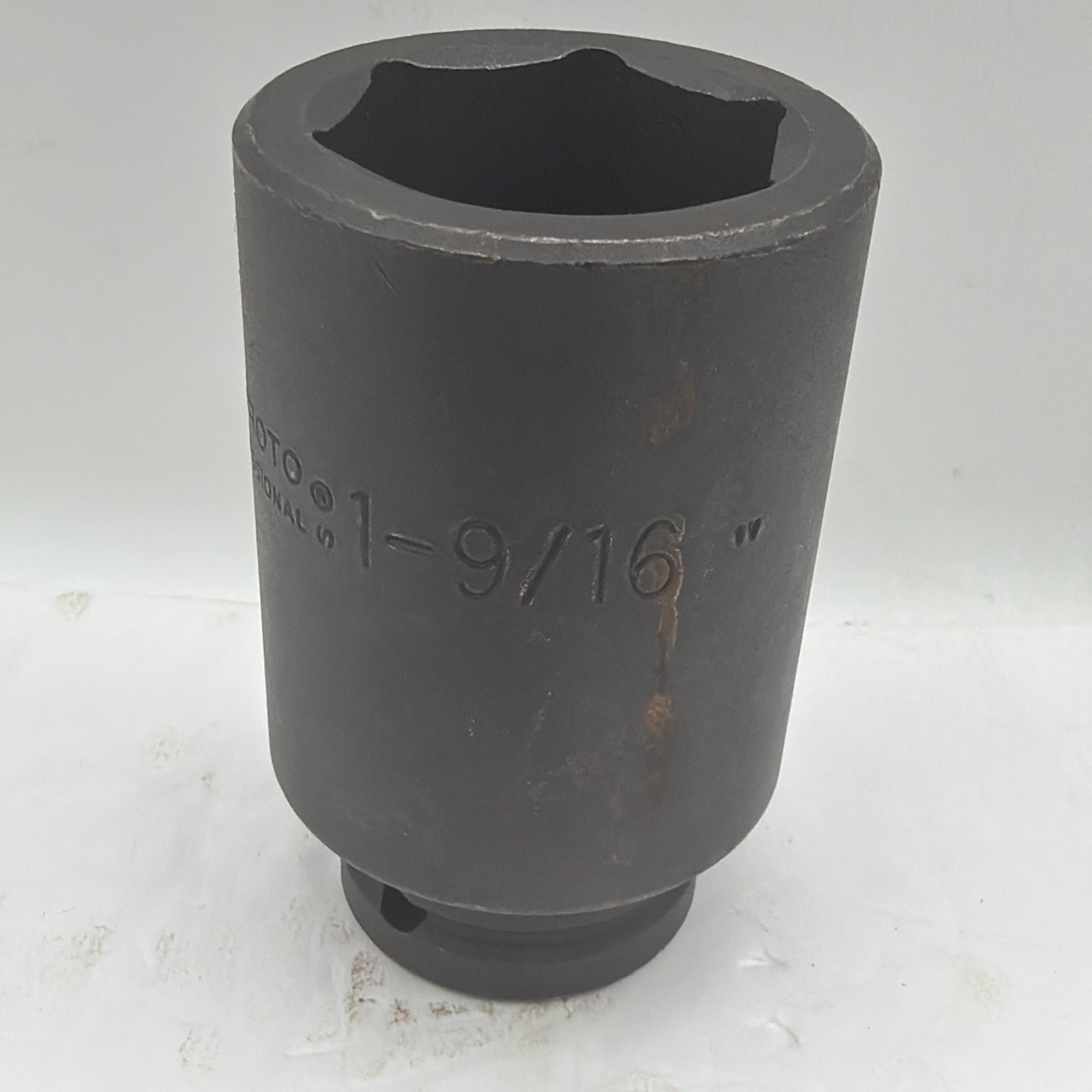 Proto J07525L 3/4″ Drive 6 Point 1-9/16″ Black Oxide Deep Length Socket