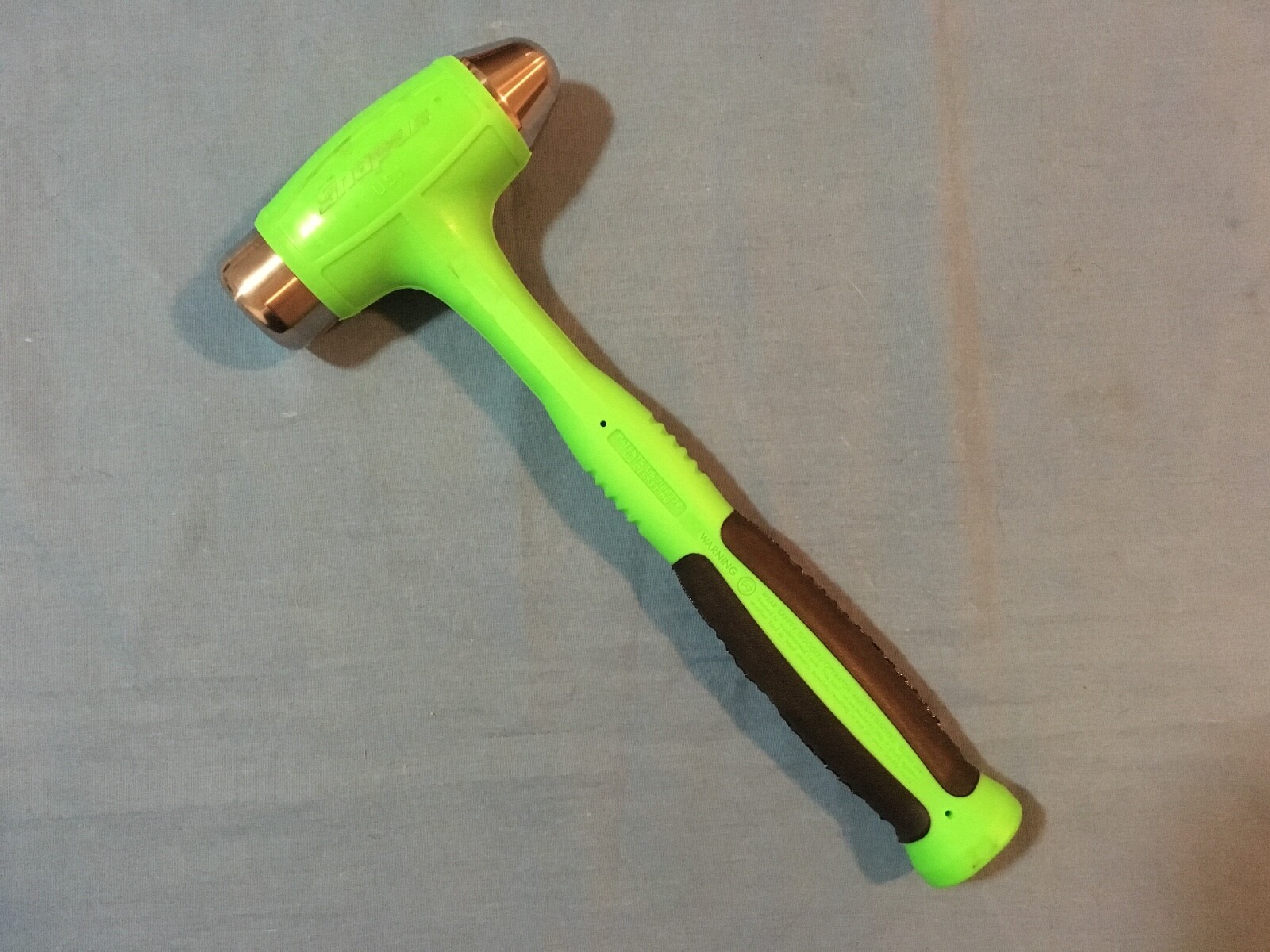 New Snap-on™ Ball Peen Dead Blow Hammer 32 oz. GREEN HBBD32 HBBD32G UNused
