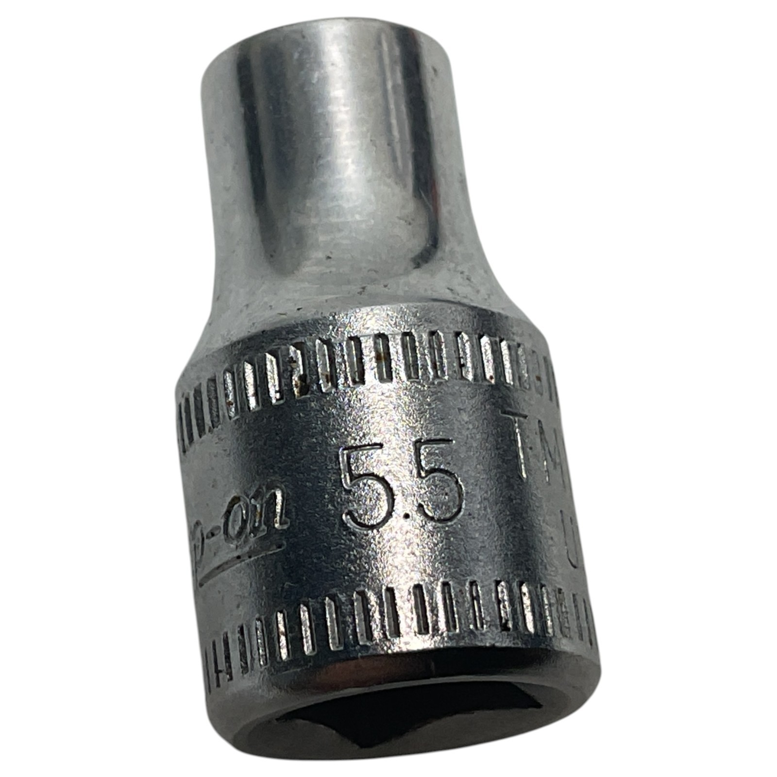 Snap-on 5.5mm Shallow Socket 1/4″ Drive 6 Point TMM5.5 Sold As Pictured Mechanic