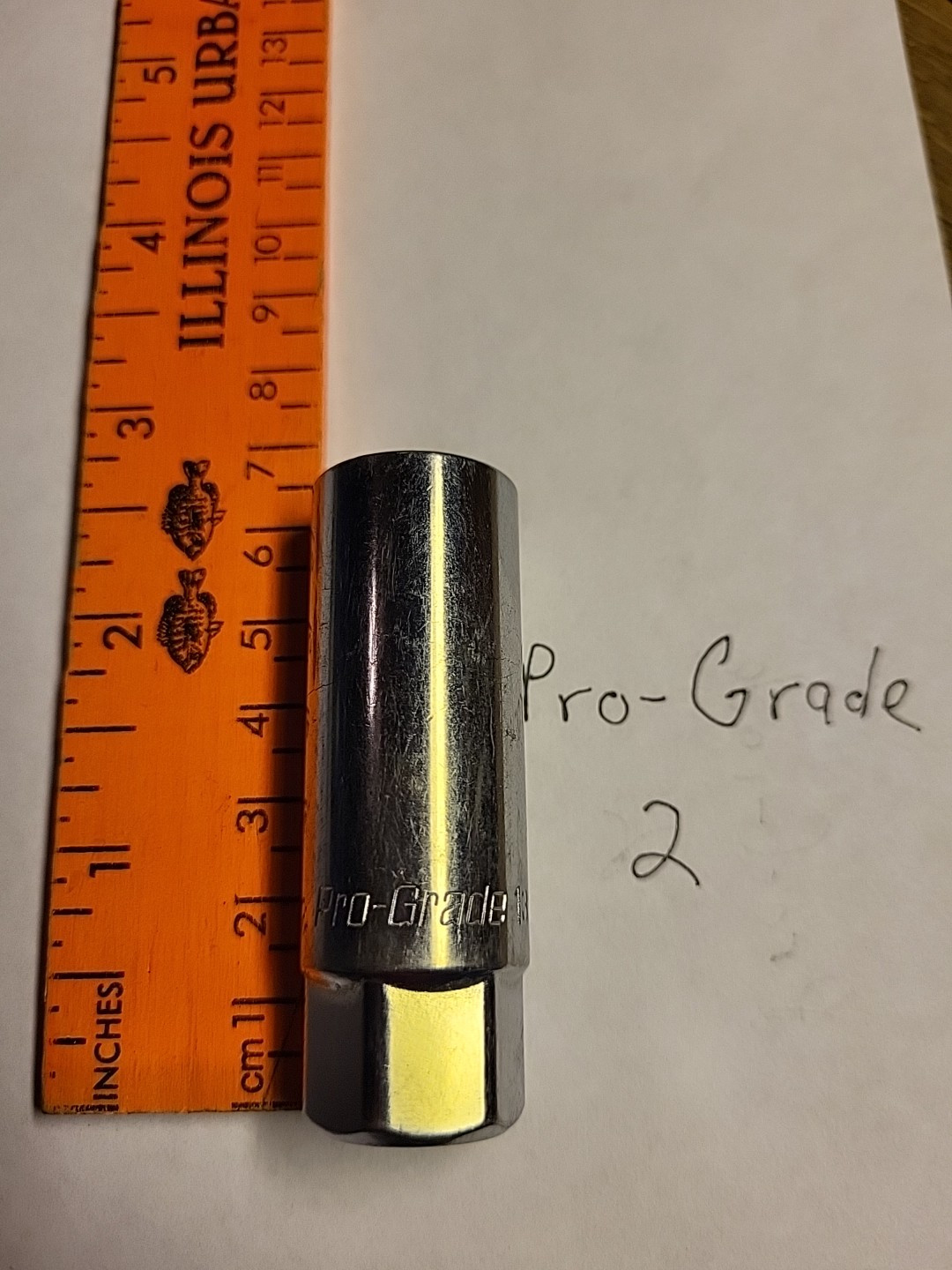 5/8″ (16mm) Pro-Grade Spark Plug Socket 3/8″ Dr. / 6 Pt. – NOS 13252