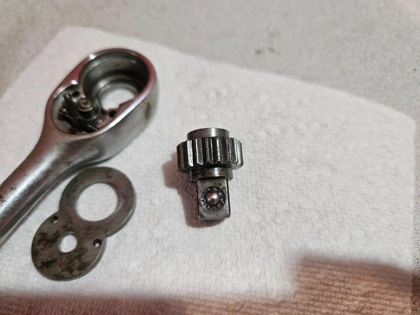 Snap-on F710B 3/8″ Drive 7.5″ Long Ratchet CLEANED & LUBRICATED USA S11