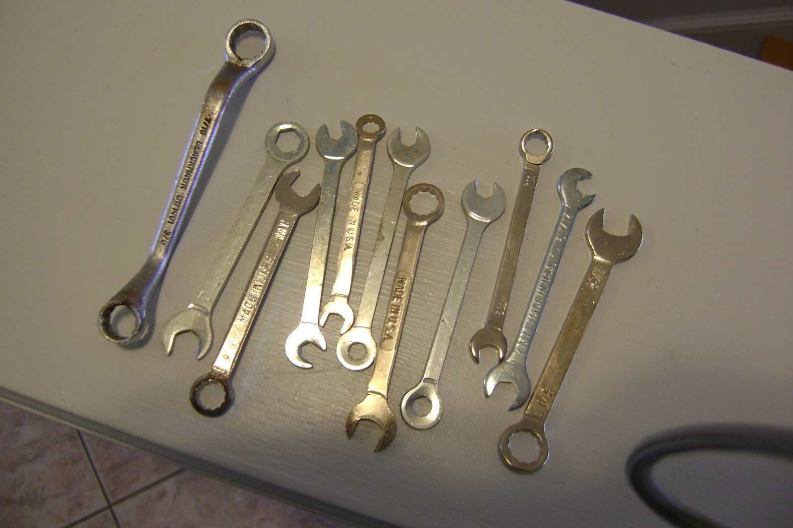 ONE SET OF MINI WRENCHES AS PICTURED 11 EACHS USA