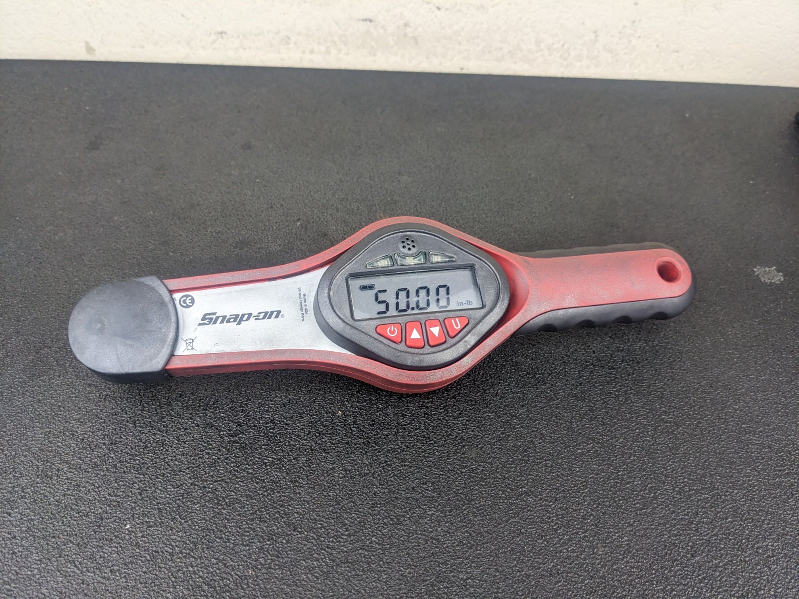 #bn129 Snap On Tools ED1050 Digital Torque Wrench 1/4 Drive, 50in lbs
