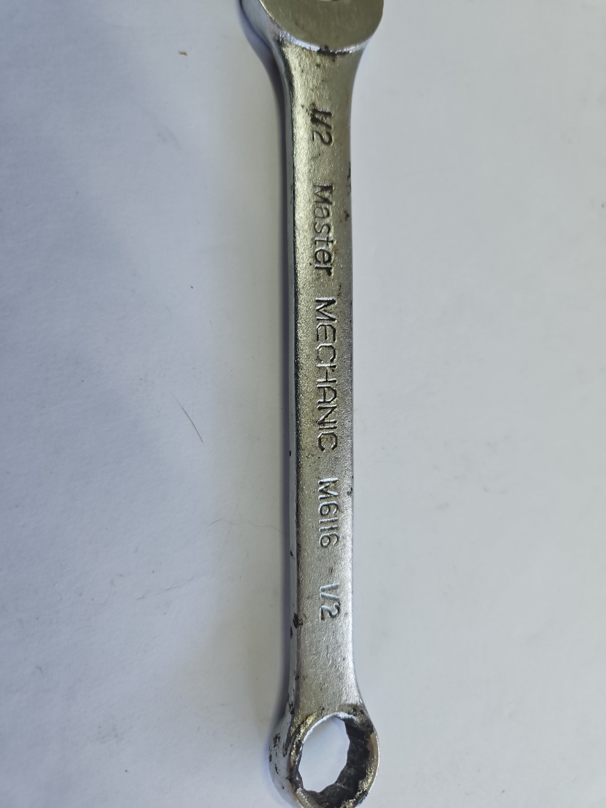 Master Mechanic M6116 1/2″ Combination Wrench Forged Alloy 12 Point Box, LOOK !