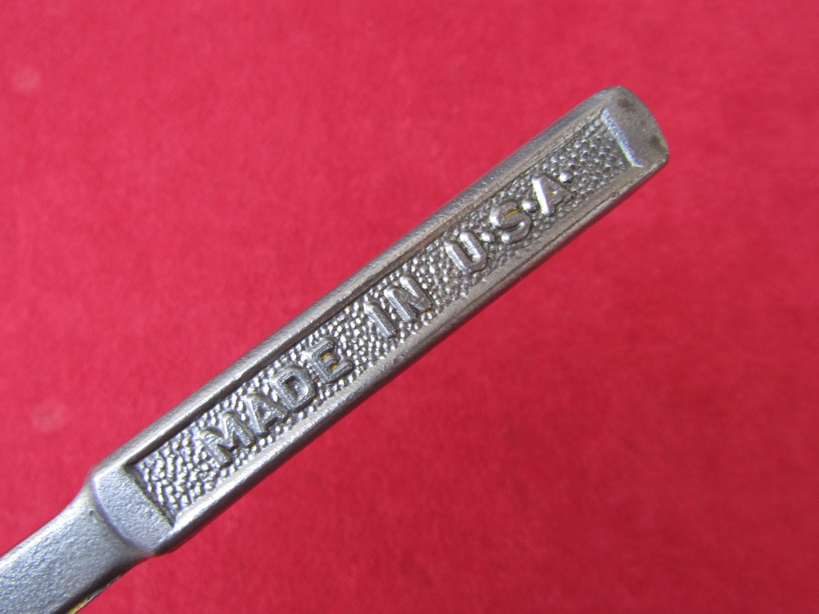NICE Vtg Pre-1948 PLOMB Tools 3718 -9/16″ Flare Nut Wrench W/Pebbled Handle. USA