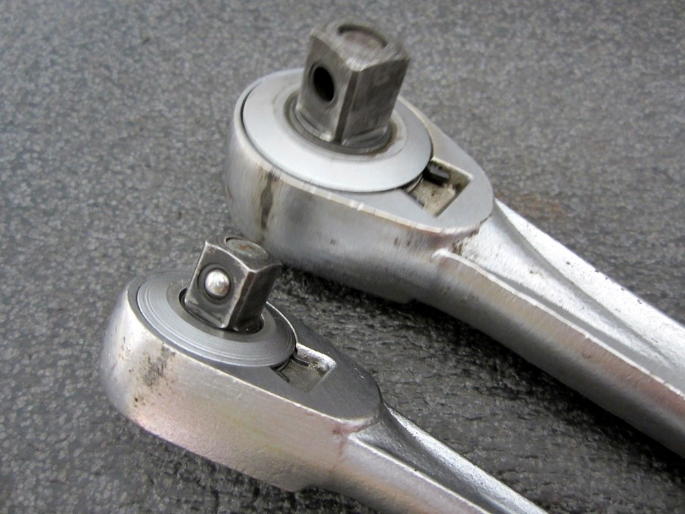 Vintage Craftsman 3/8″ & 1/2″ Drive Ratchet PARTS OR REPAIR 43785 44975 USA