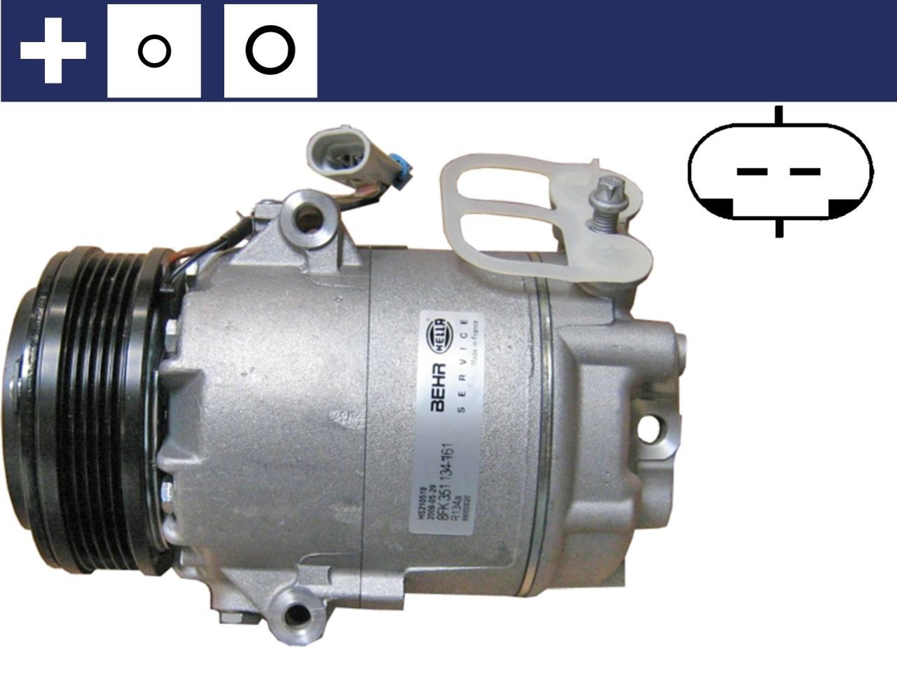 MAHLE BEHR A/C compressor [ACP45000S] AU