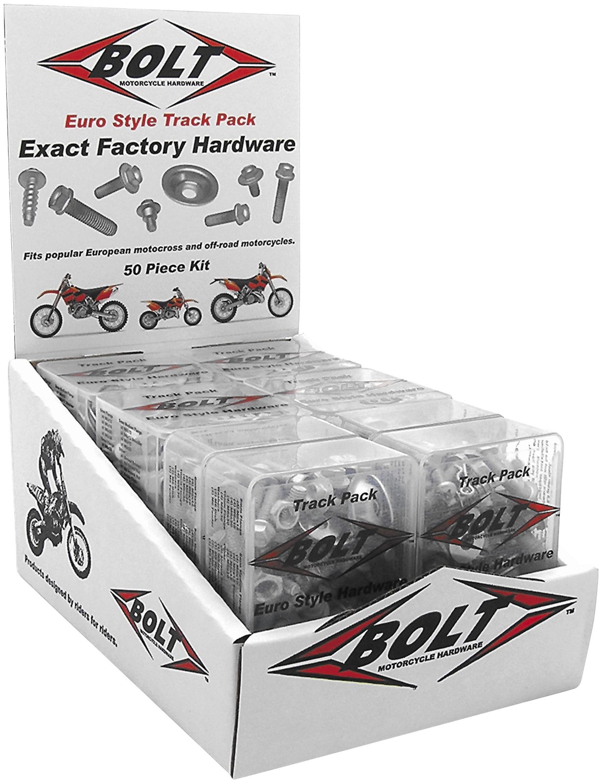 Bolt Mc Hardware 48EUTP Euro Style Track Pack