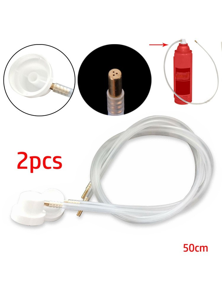 Practical Indoor Extension Hose Approx. 50cm(19.69 Inch) Plastic & Metal
