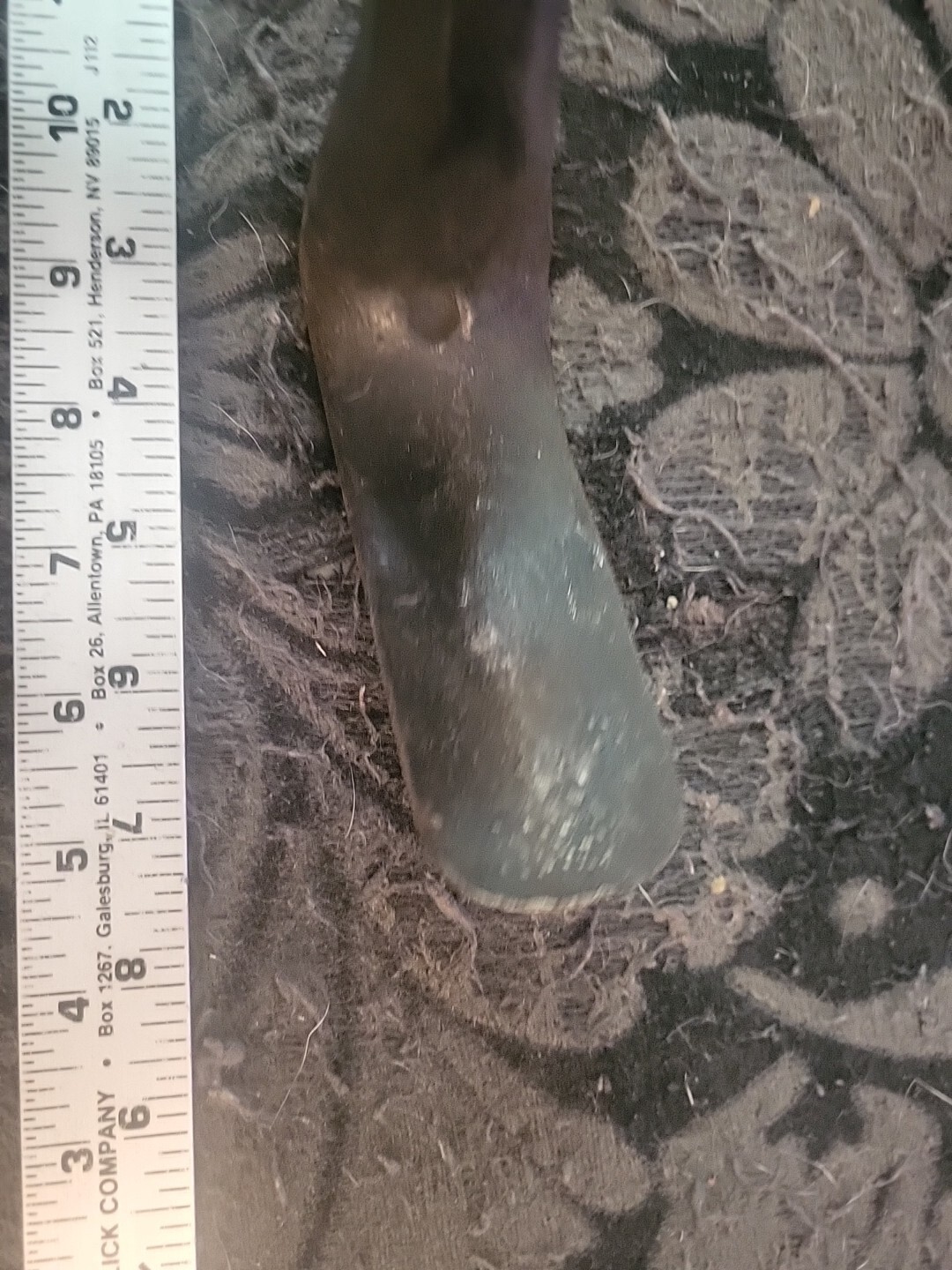 Vintage FAIRMOUNT No. 1050 Auto Body Heavy Spoon Dolly Rat Rod Tool U.S.A.
