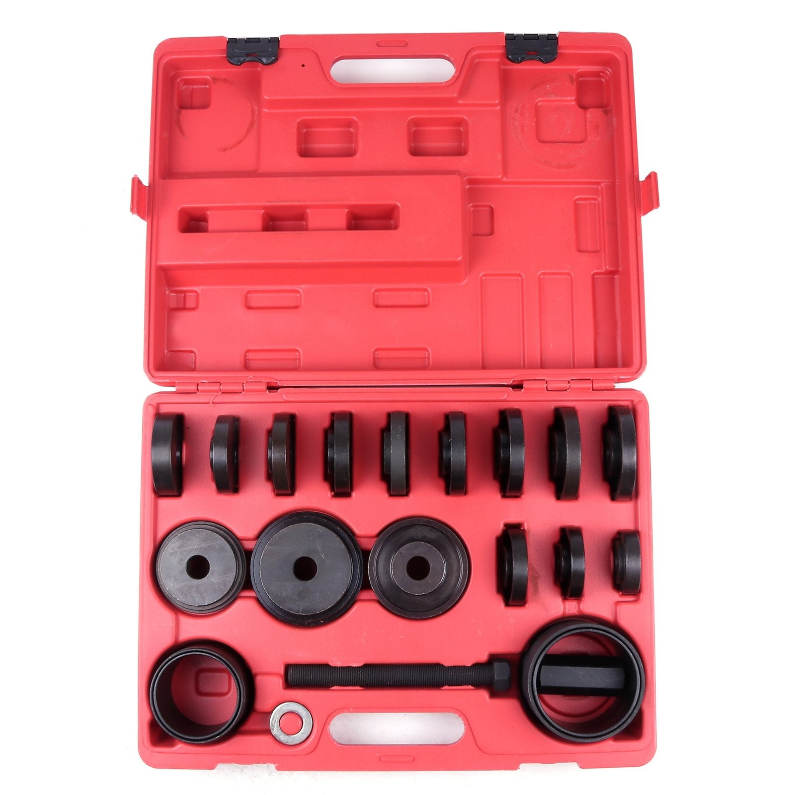 Front Wheel Drive Bearing Removal Kit Press Adapter Puller Pulley Tool Set 23PCS
