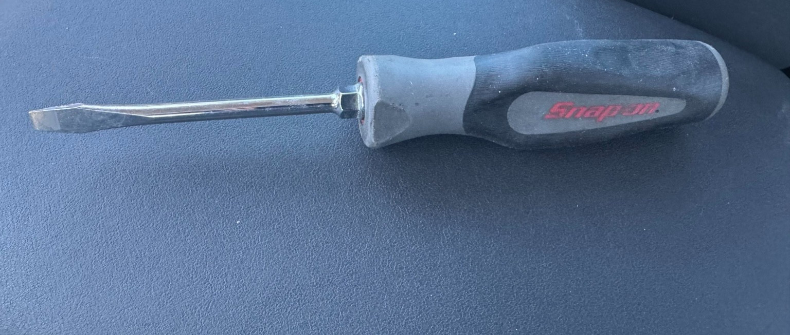 Snap on Tools USA Titanium, 1/4″ Flat Head Screwdriver SGD4B 100th Year Edition
