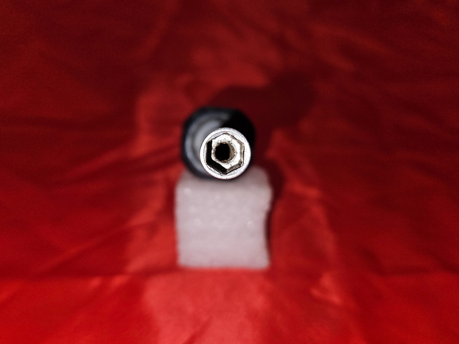 Snap-on New Logo NDD108 1/4″ 6 Point Hollow Shaft Nut Driver Hard Handle USA S5