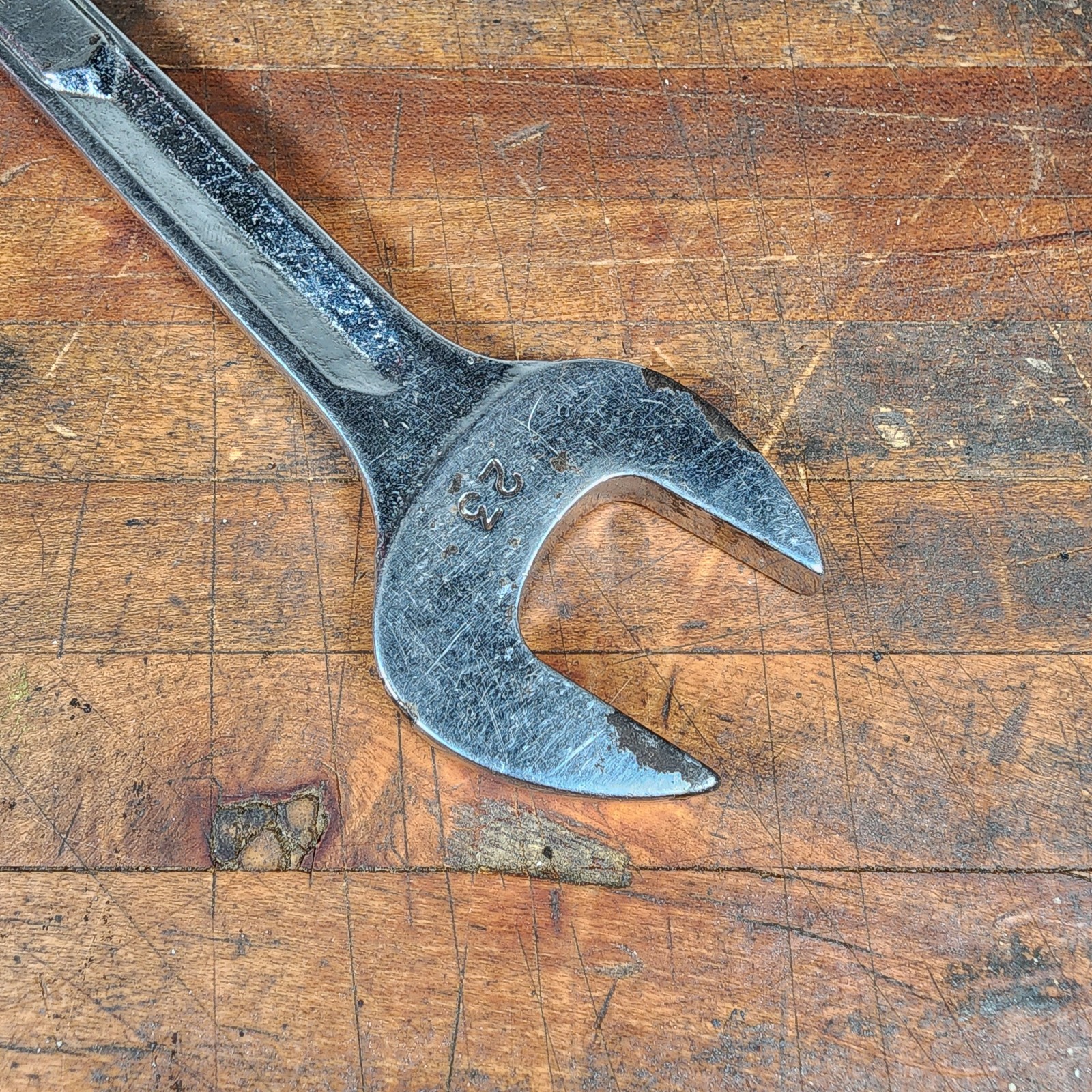 Snap-on Tools VSM2123 21mm & 23mm Metric Double Open End Wrench Made In USA