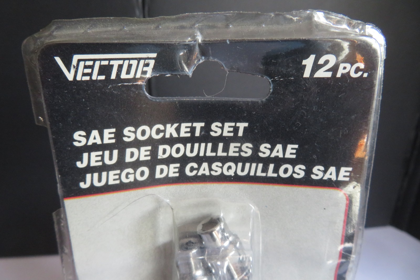 Vector® 12 PC. 1/4″ Drive 6 Point Mid-Length SAE Socket Set 5/32″ to 1/2″ Chrome