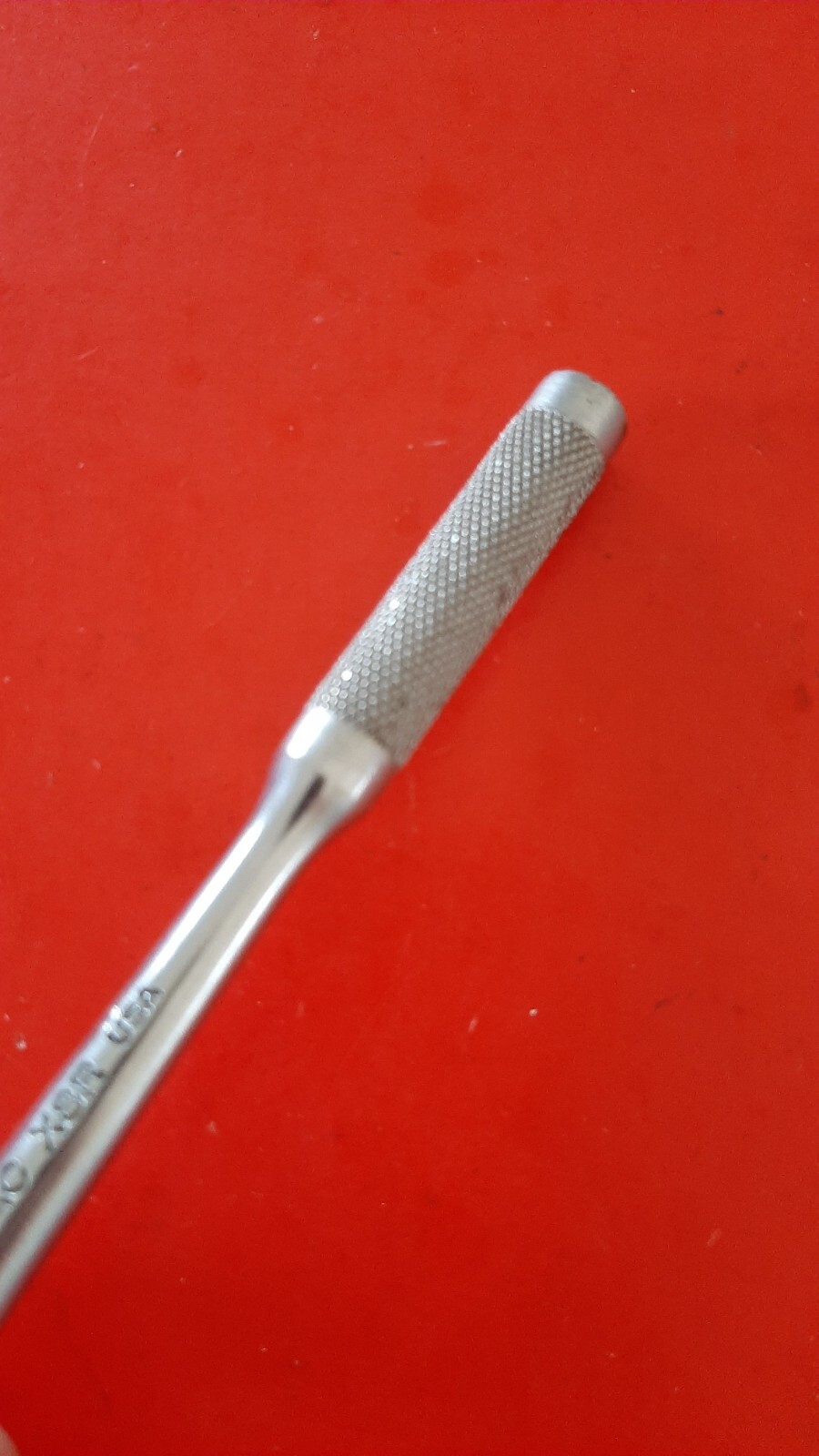 Vintage MAC TOOLS USA X8R Reversible Ratchet Wrench 3/8″ Drive Knurled Grip
