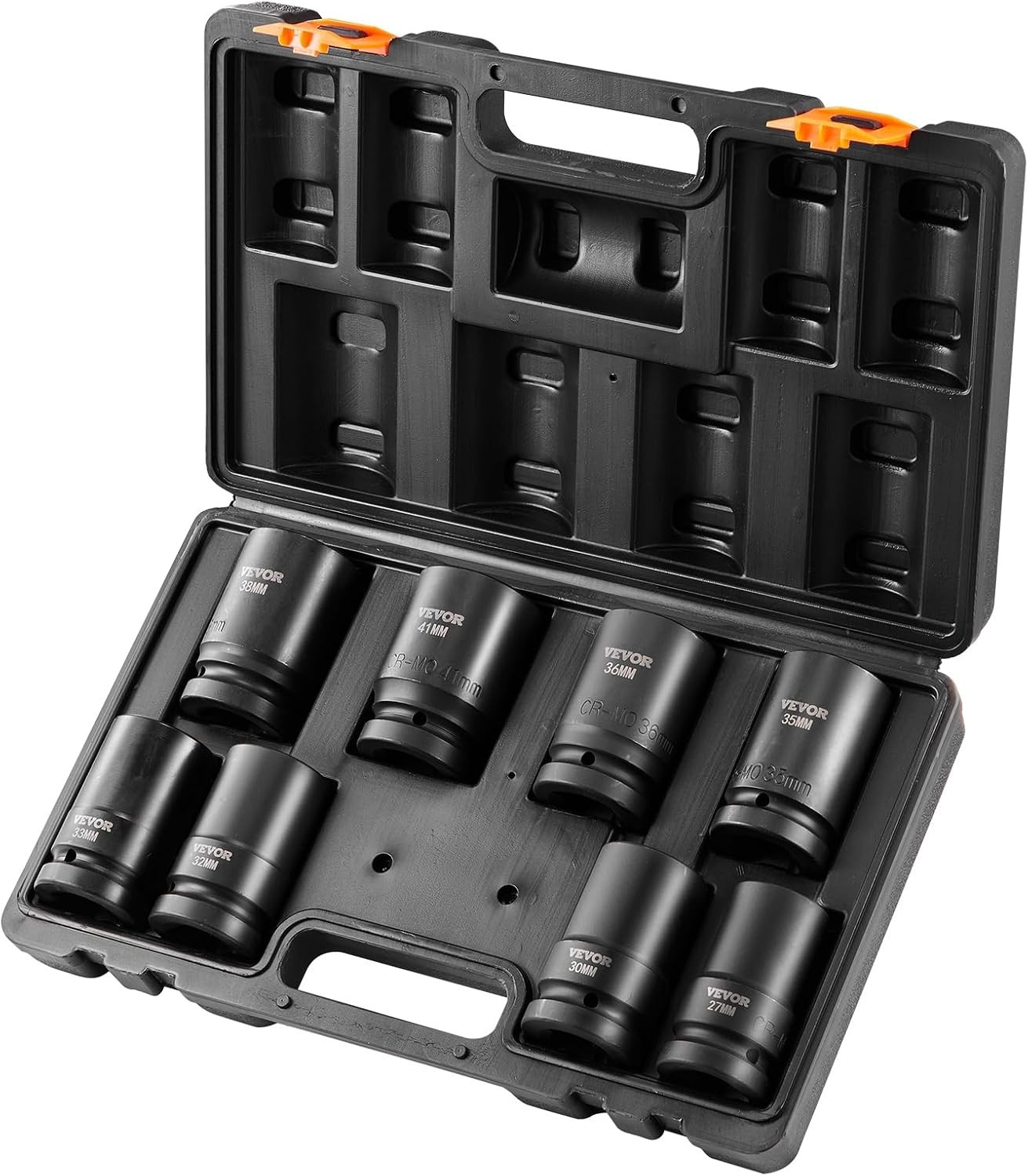Heavy Duty 1″ Drive Deep Socket Set Metric 27-41mm