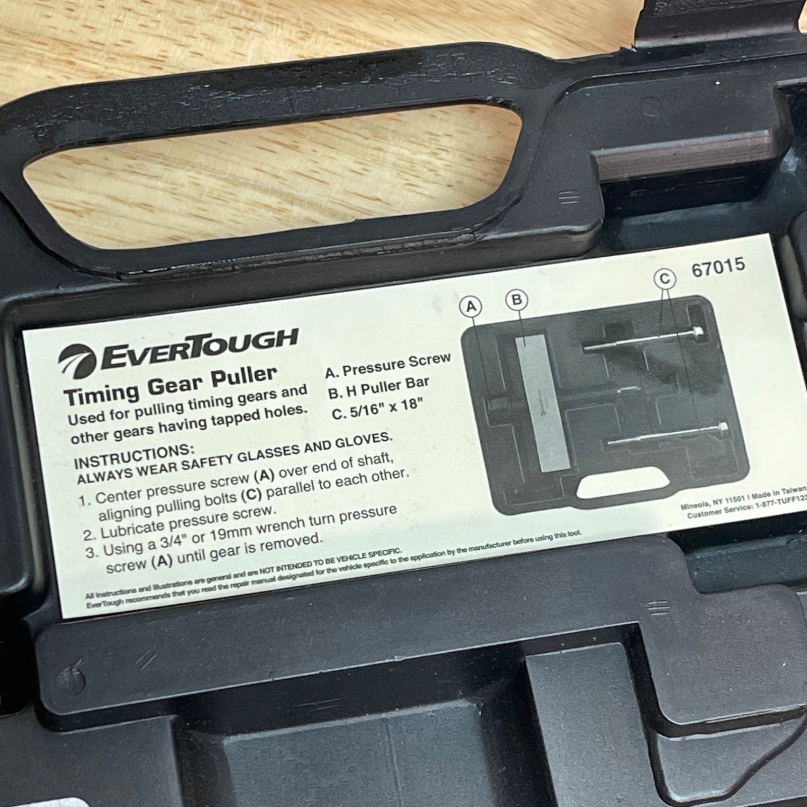 Evertough#67015,Timing Gear Puller