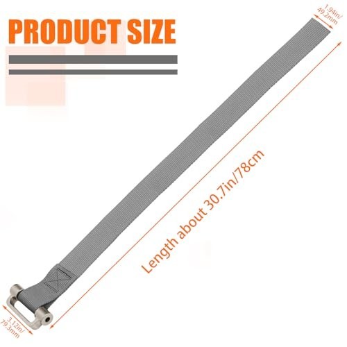 Heavy Duty Oil Filter Strap Wrench – 1/2″ Drive Adjustable Tool for Easy Removal