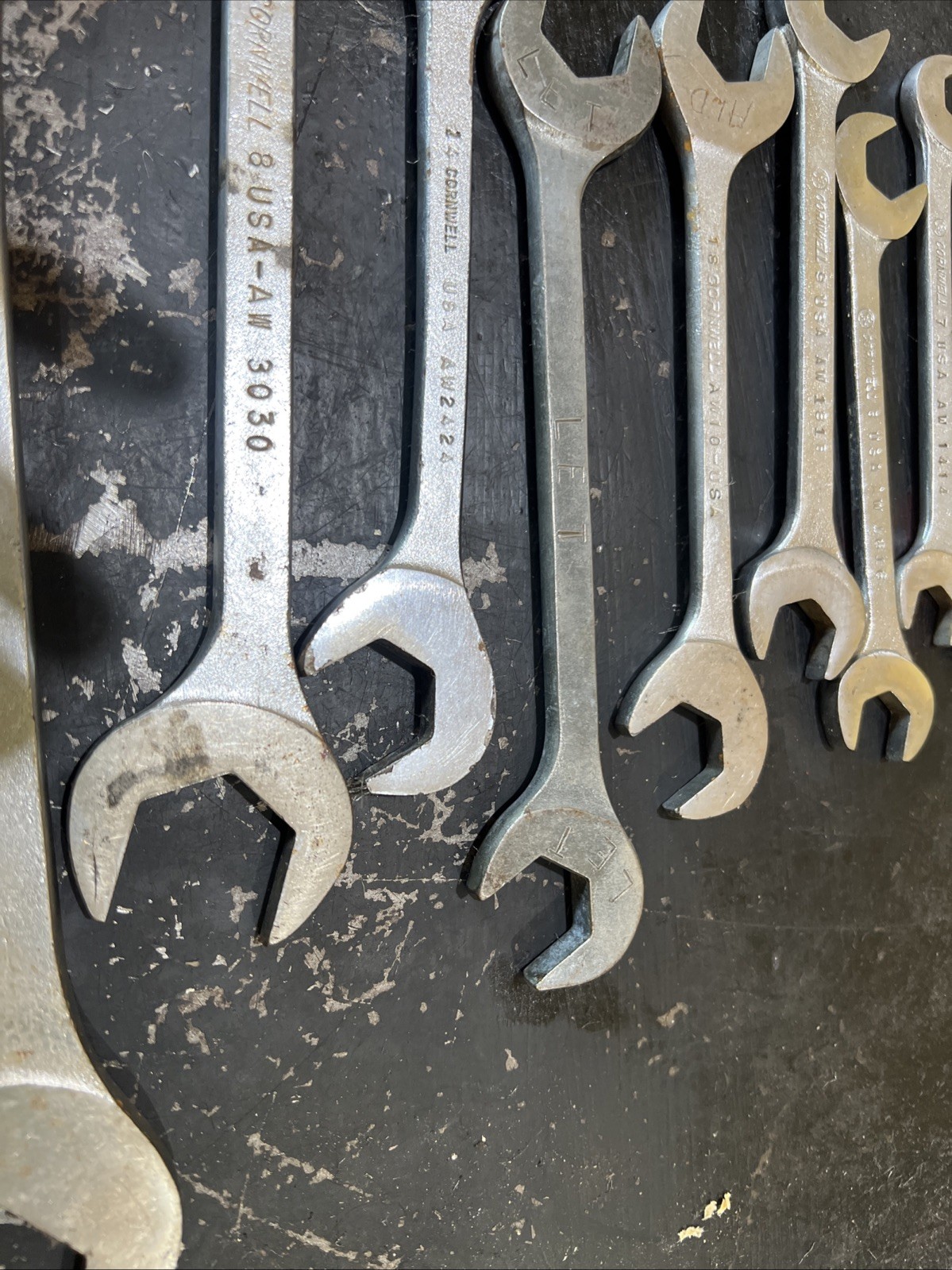 Cornwell USA Made SAE Four Way Angle Wrench Set 5/16-1 1/4 11 Pieces