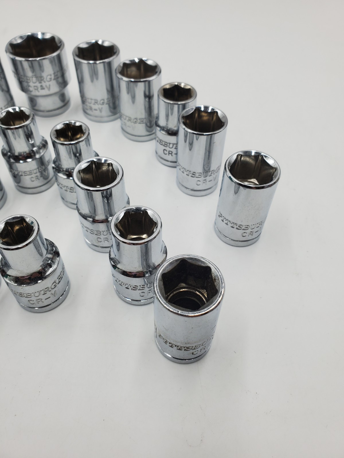 PITTSBURGH PRO CRV 20PC Sockets MIX SET