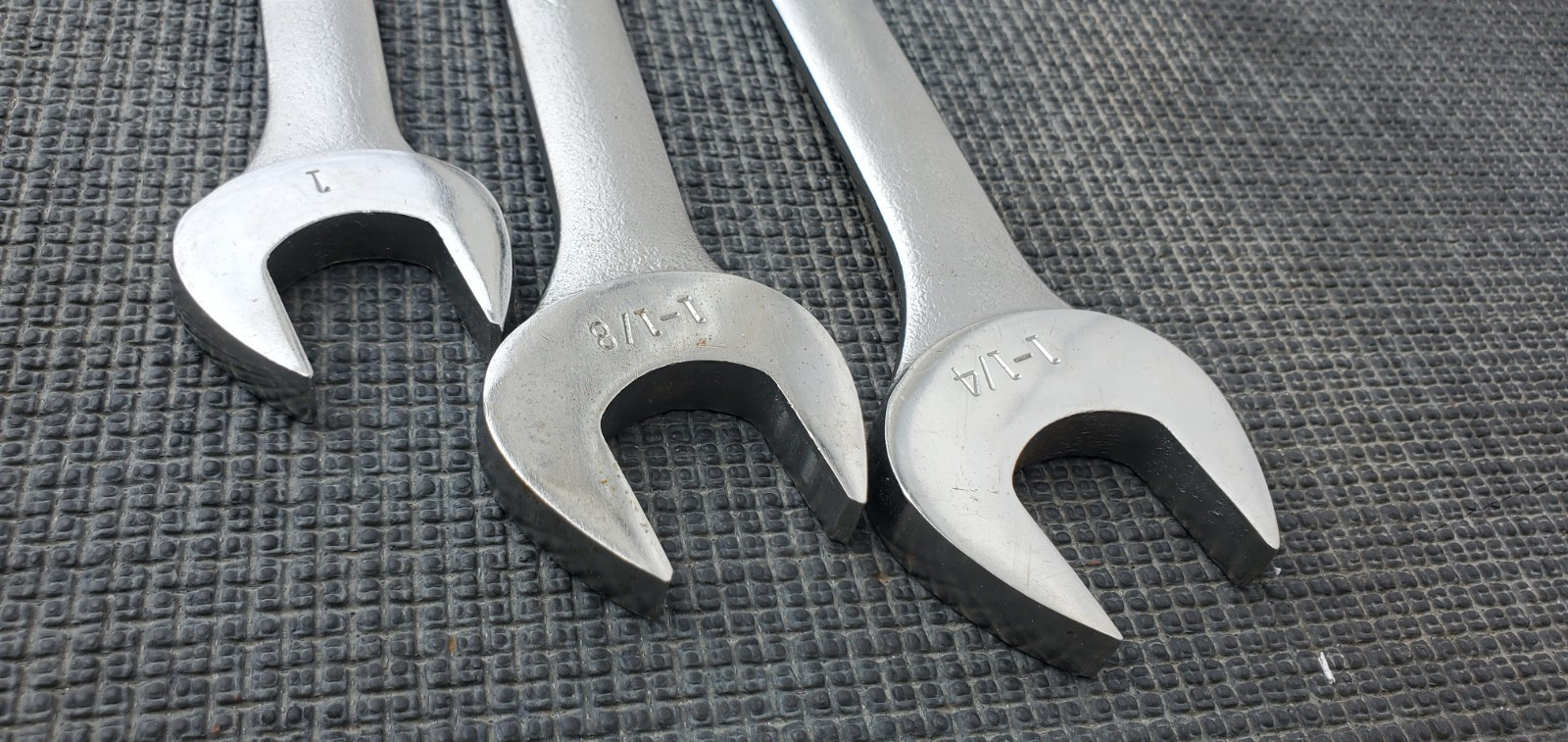 Craftsman 44708 1 1/4″ 44707 1 1/8″ 44705 1″ Wrenches In Great Condition Usa