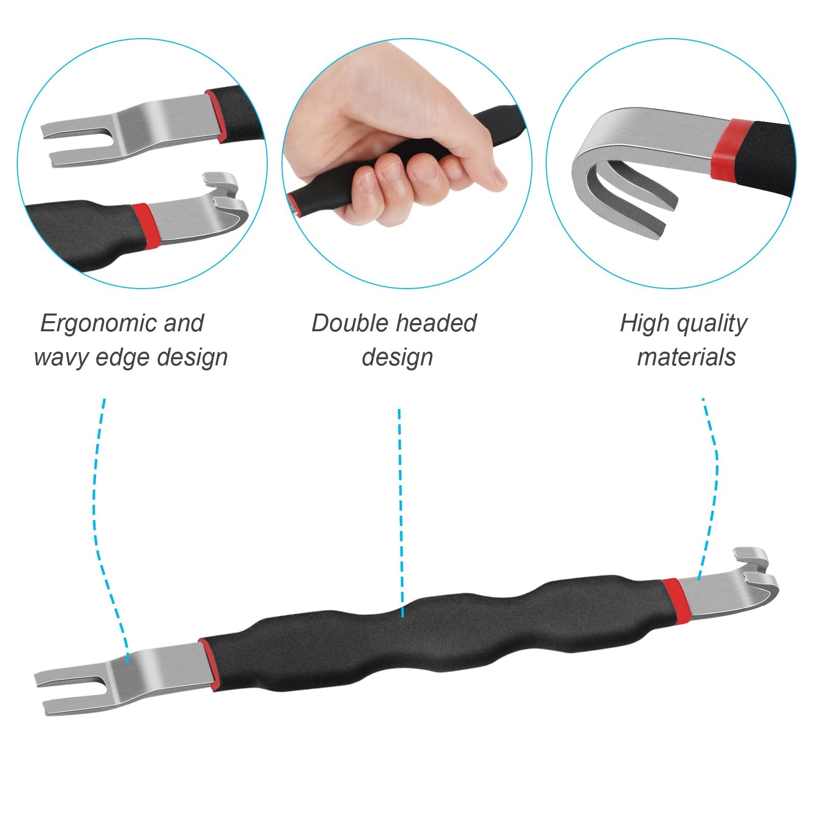 Electrical Disconnect Pliers 13120, 7.48″x0.39″ 7.48″x0.39″, Black 1 Pcs