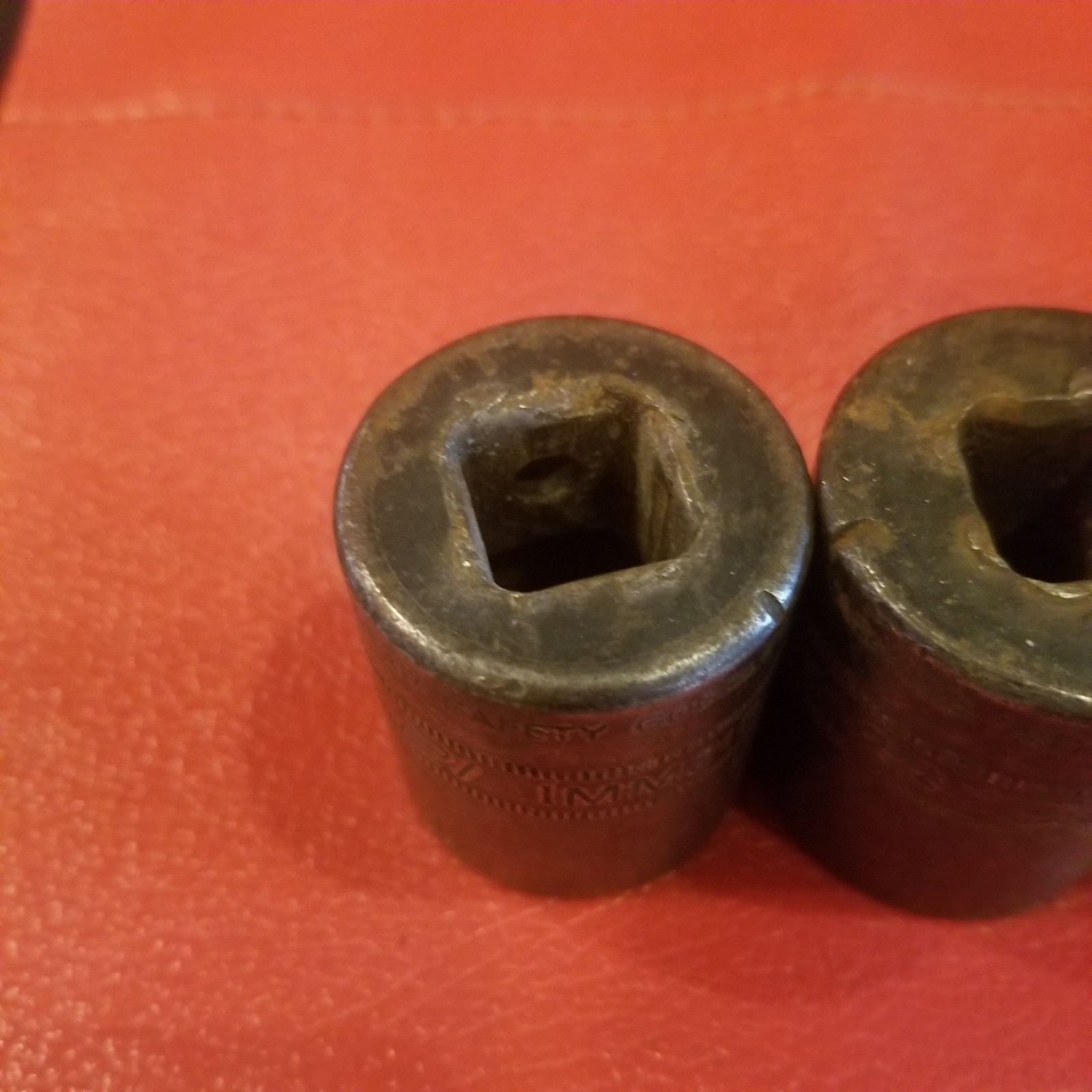 Snap On 1/2 Drive 4pc Impact Socket Set Lot 21mm-24mm IMM210-IMM240
