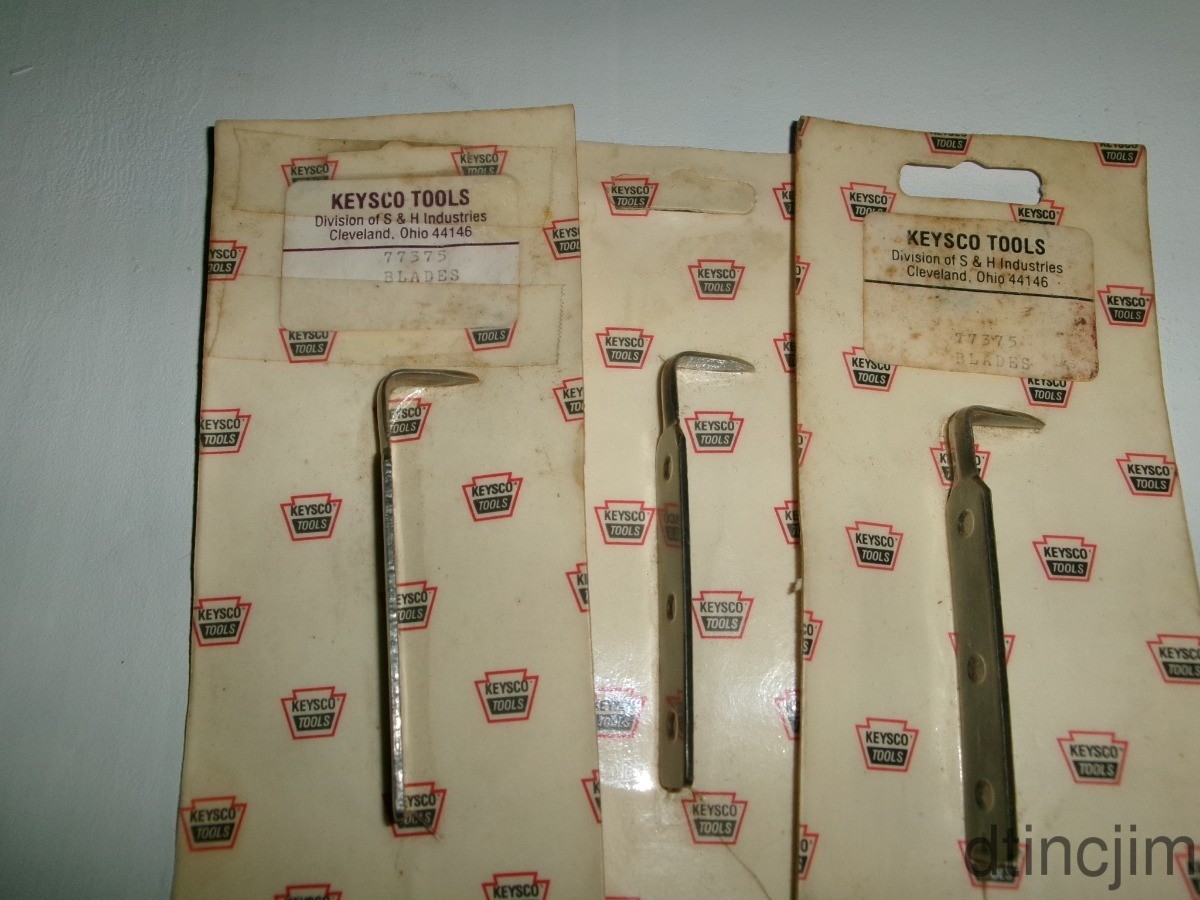 Keysco Tools 77375 Replacement Blades 3Pc. for Windshield Replacement Tool