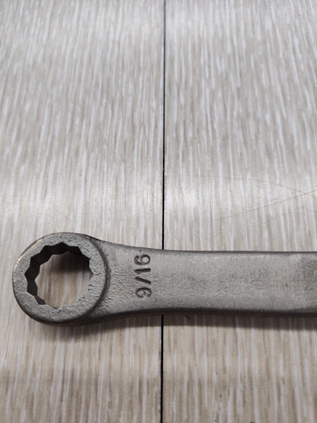 AMPCO W-3150 Box End Wrench: Natural, 9/16 in_5/8 in Head Size