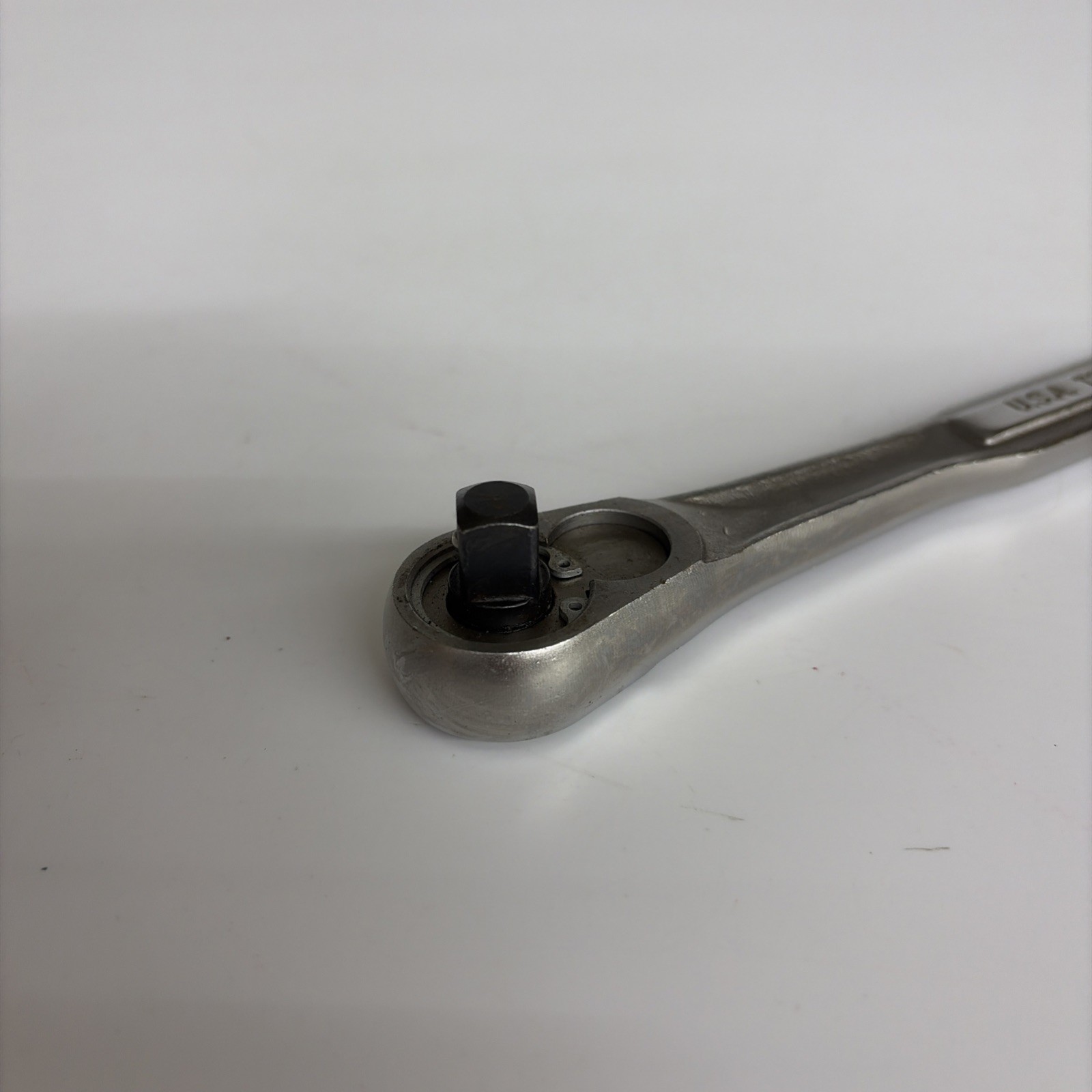Vintage Craftsman 3/8 Drive Ratchet 44811 USA Quick Release Teardrop Ratchet