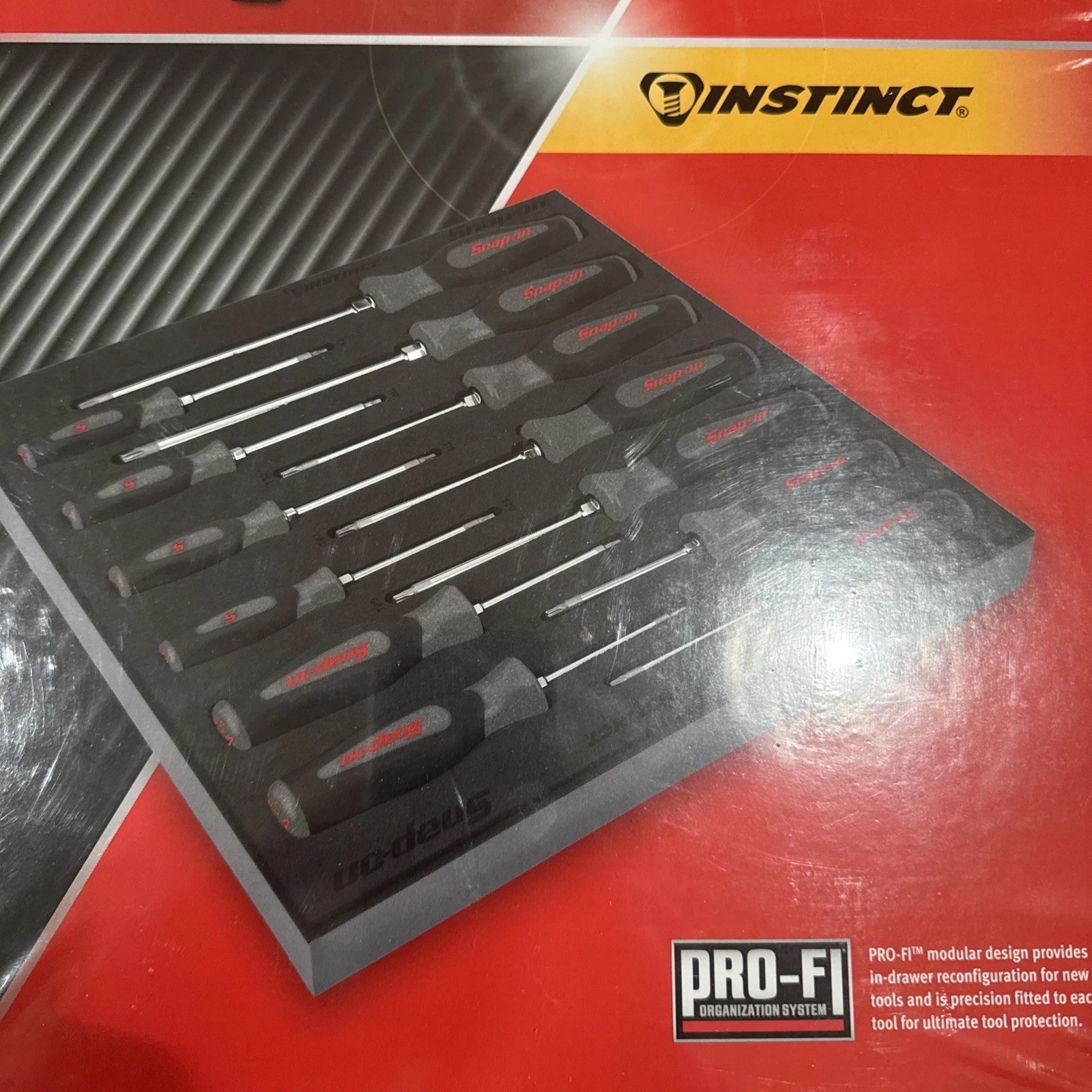 NEW Snap-on™ T8 thru T45 TORX Foam Screwdriver Set Grey Soft Grip SGDTX130BFDT