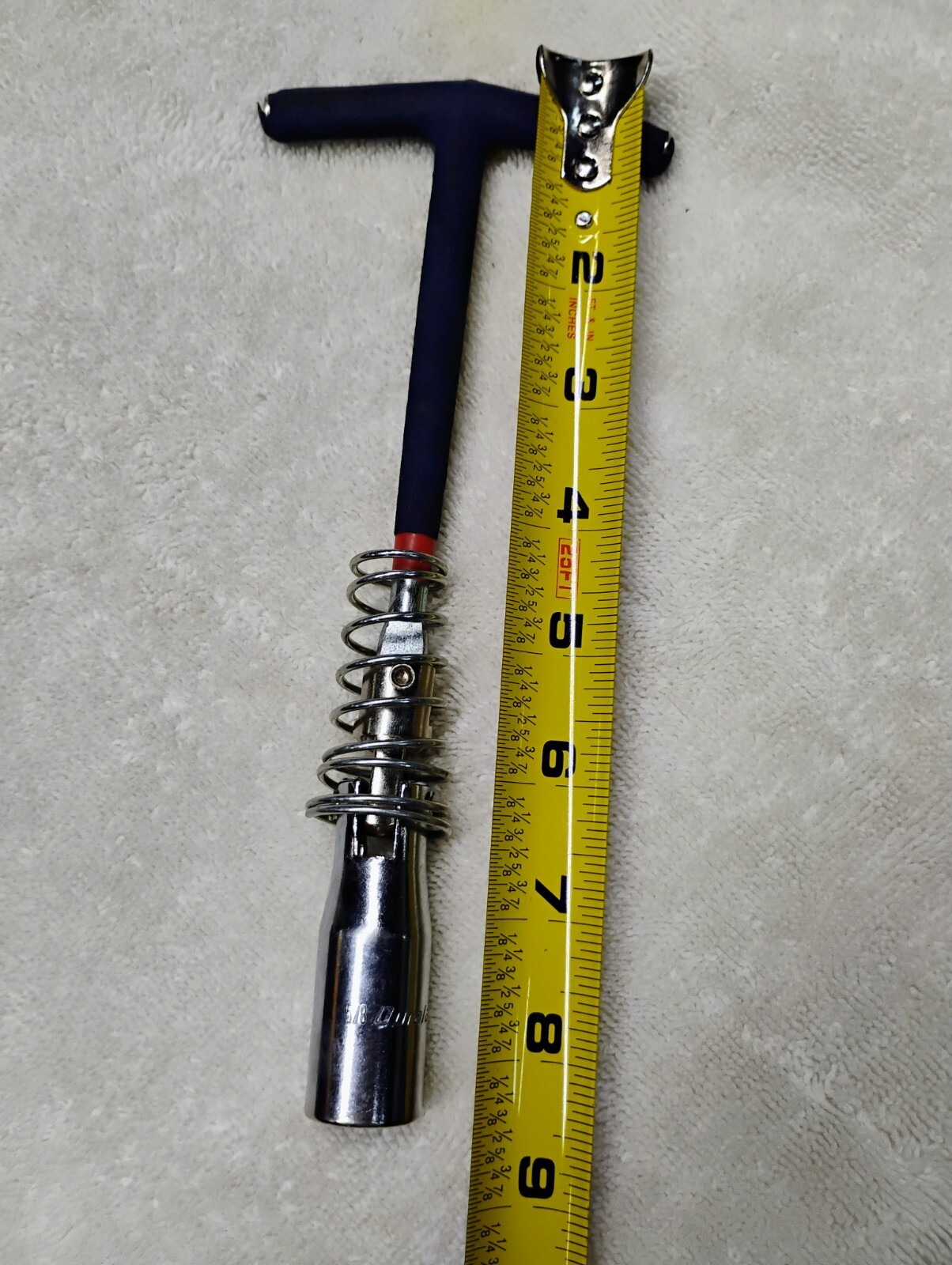 Duralast Spark Plug Socket Wrench T-Handle UJ Swivel Tool 16mm 5/8″ SB BB CHEVY