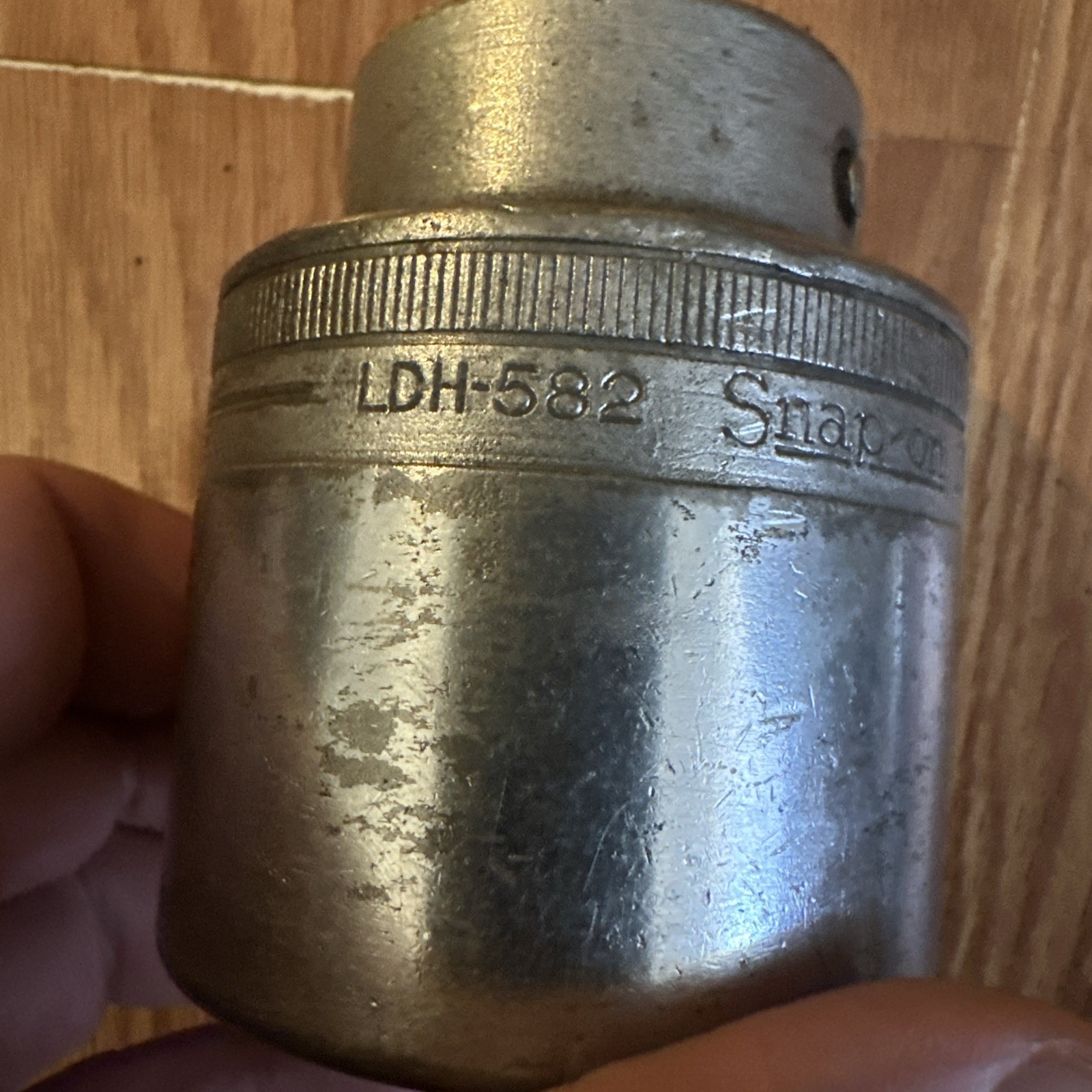 Snap-On LDH582 1 13/16 Chrome Shallow Socket 3/4 Drive 12 point locking