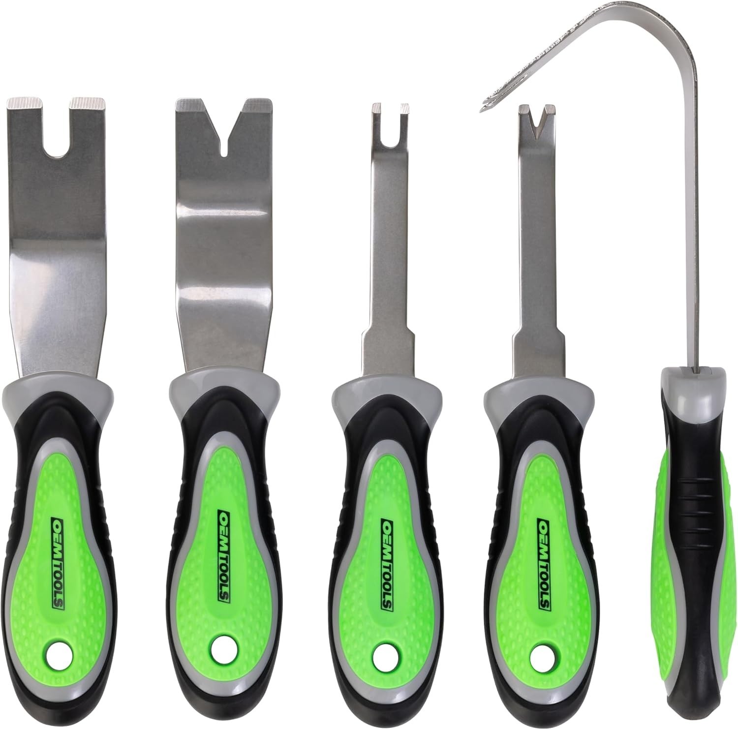 Lightweight 5-Piece Door Panel Removal Kit with Textured Grips – Ideal for Cars