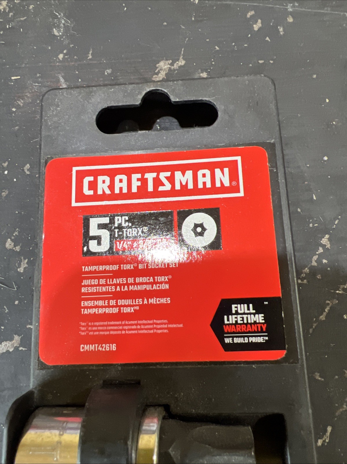 Craftsman 5 Piece Tamper Proof Torx Completer Set NEW