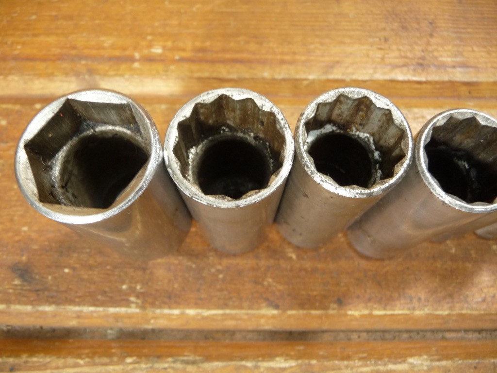Vintage Thorsen 3/8″ Dr Deep Socket Lot Set 8pc
