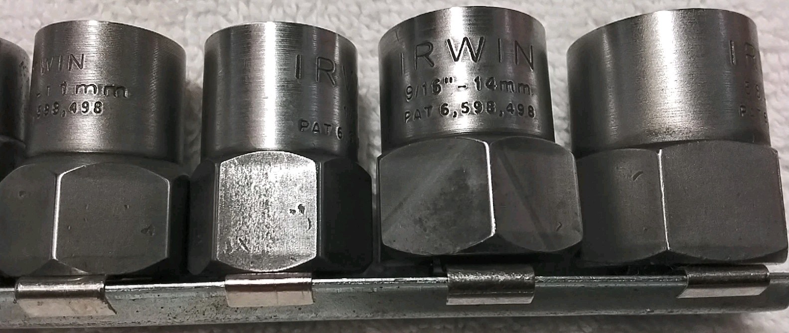 6pc IRWIN 3/8″-5/8″ BASE BOLT GRIP FASTENER REMOVEL SET