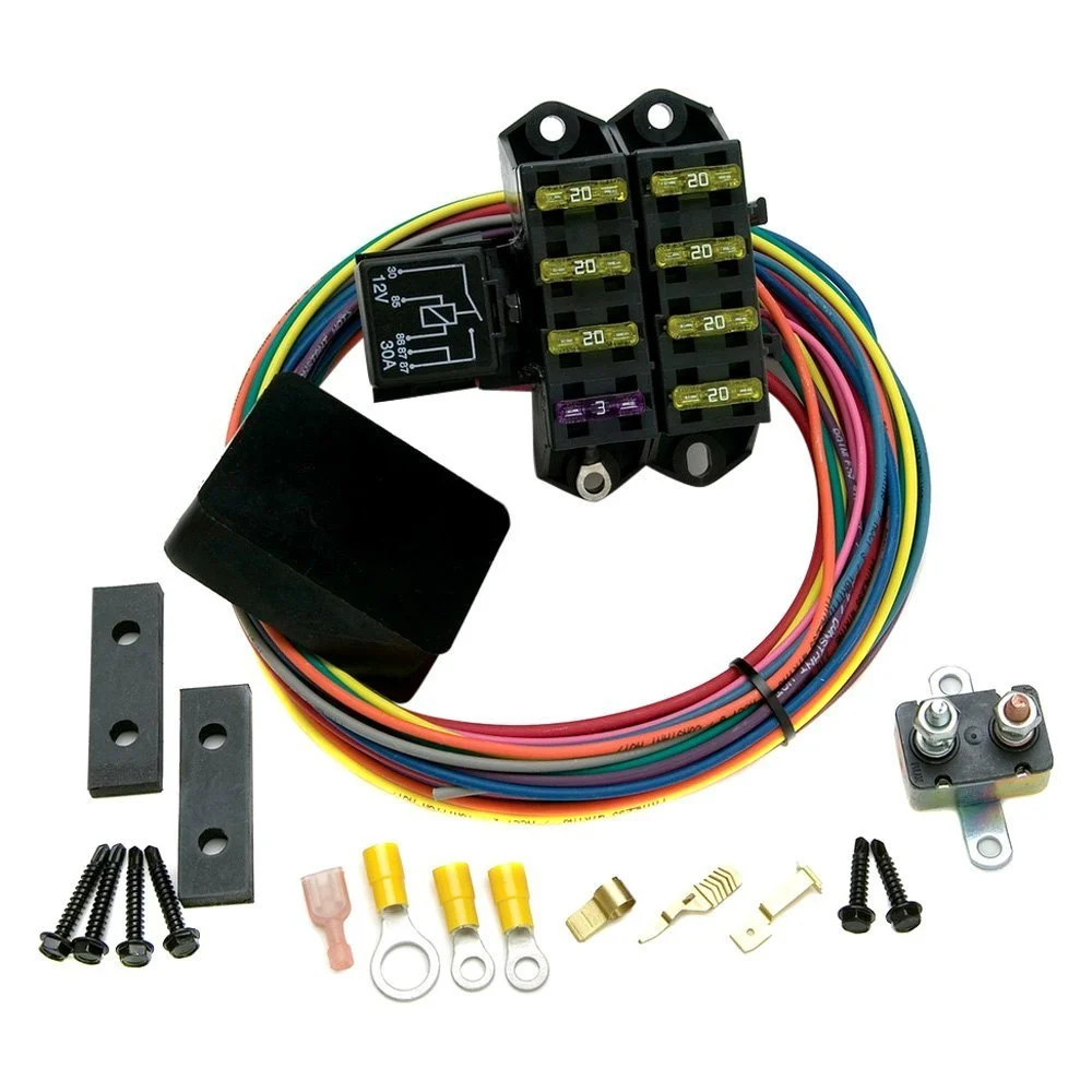 Painless Performance 70207 7 Circuits Fuse Block w 50A Circuit Breaker