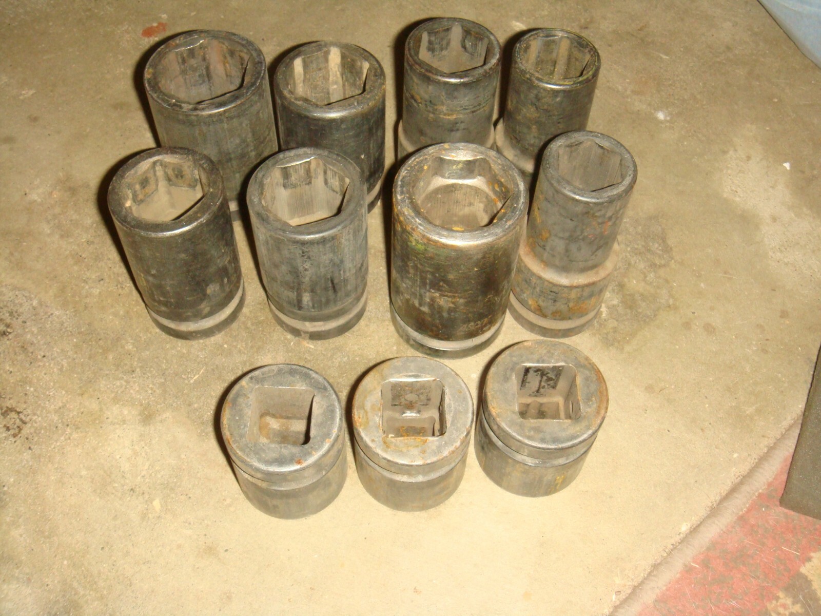 11 Ascot IMPACT SOCKETS All 1″ Drive Size – Both Standard/Metric 13/16″ – 1 1/2″