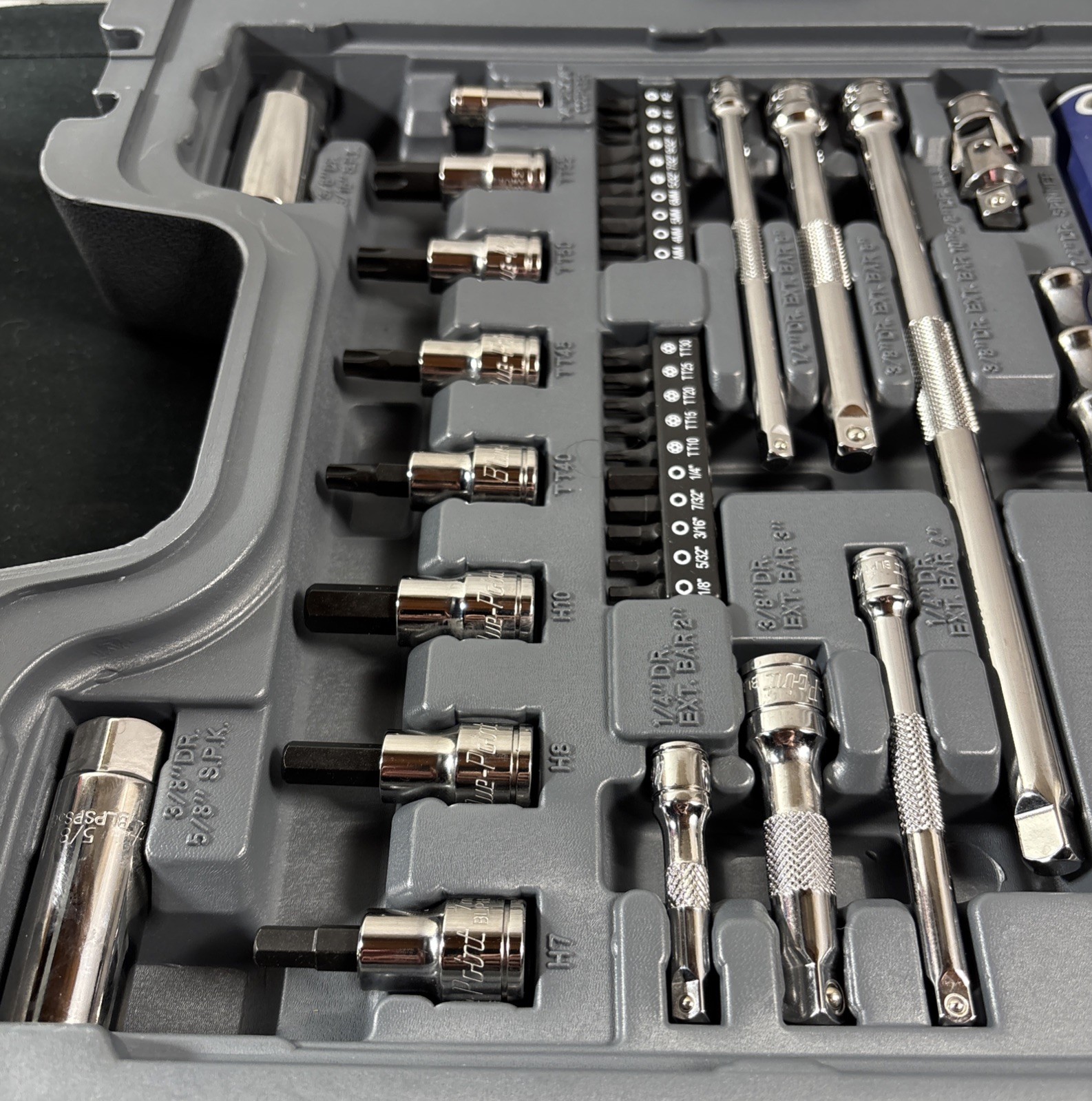 Blue Point BLPGSSC155 155 pc Combination Drive SAE / Metric General Service Set