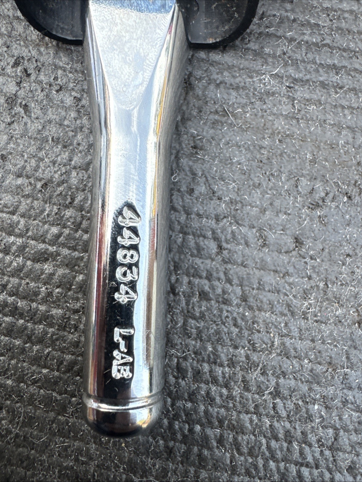 Sears Craftsman Nos 3/8” Drive Stubby Flex Head Ratchet 44834 Full Polish Import