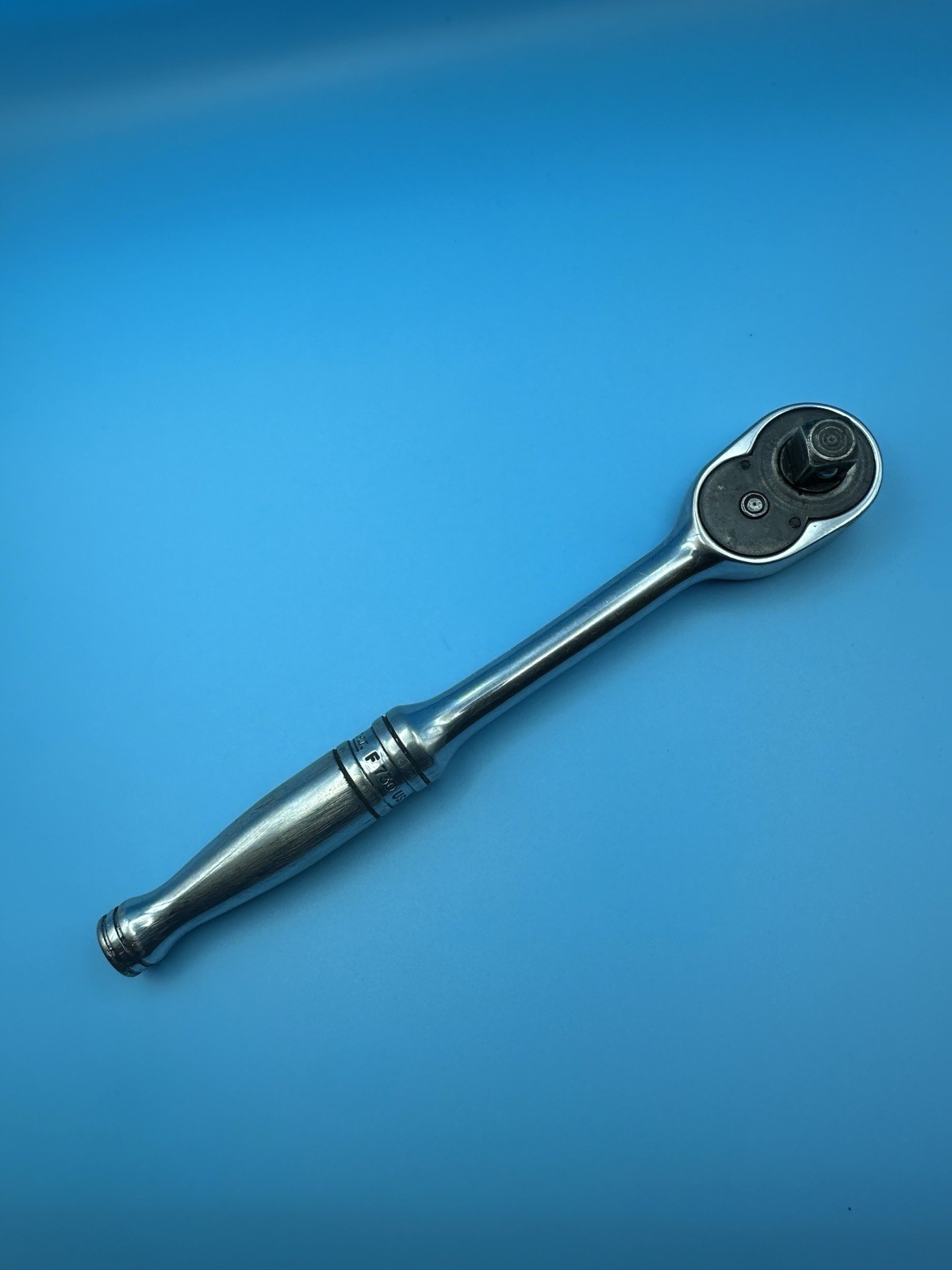 Snap On Tools F730 3/8″ Drive Chrome 7.5″ Ratchet + Tree MADE IN USA 🇺🇸 #5