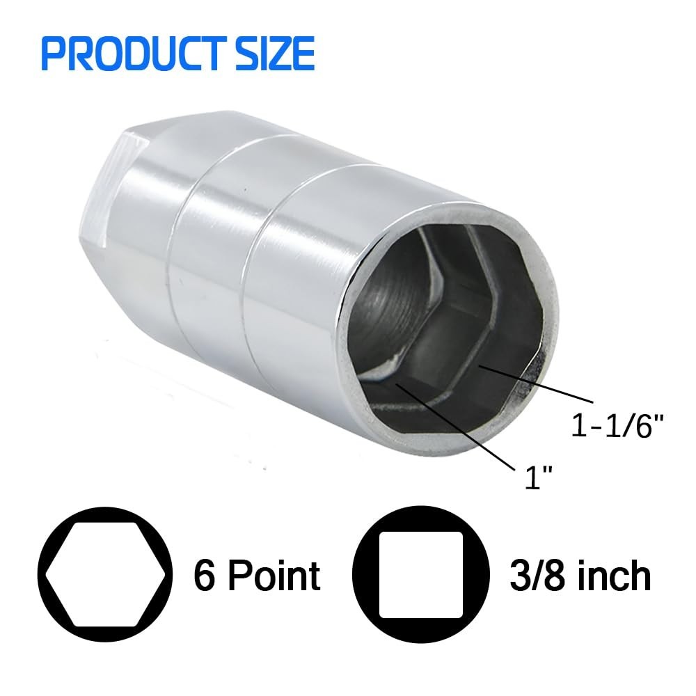 High-Quality Oil Pressure Switch Socket – 1″ & 1-1/16″ Fit for DIY Enthusiasts