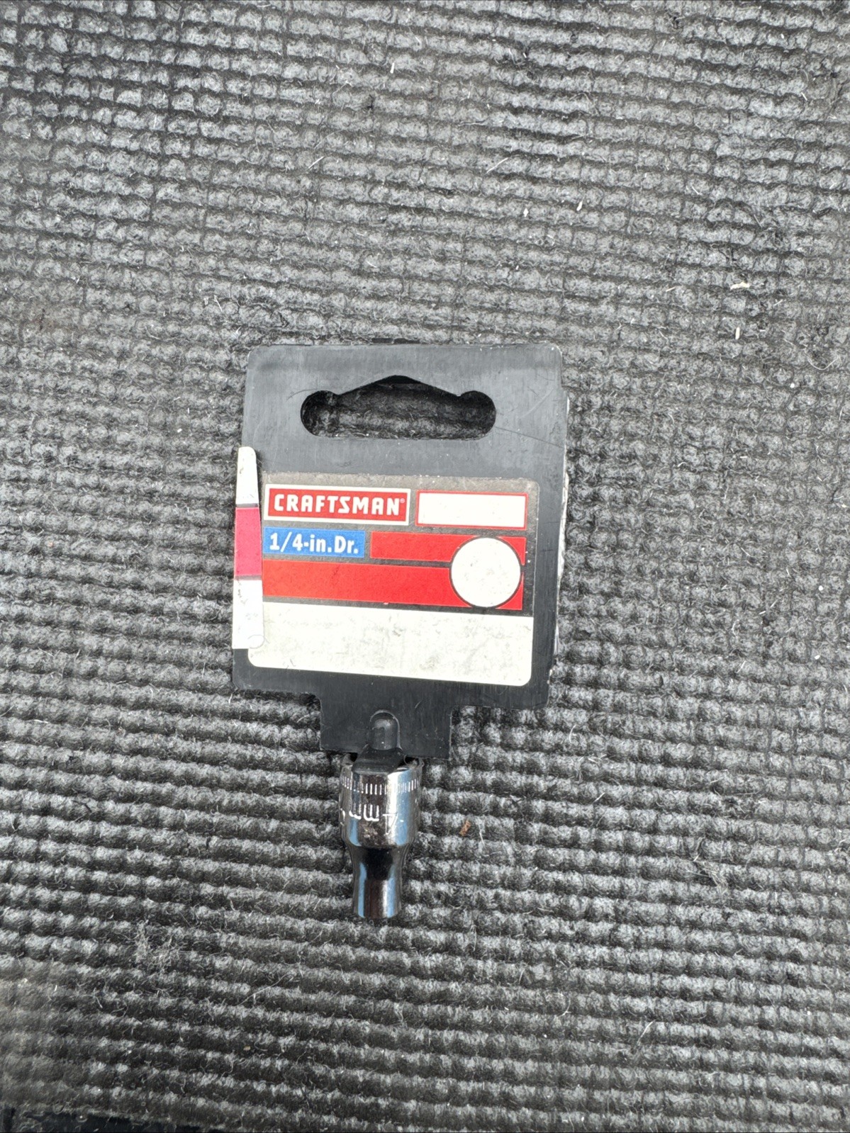 Sears Craftsman 1/4″ Drive 4MM 6 Point Shallow Socket Metric G2 43505 USA NOS