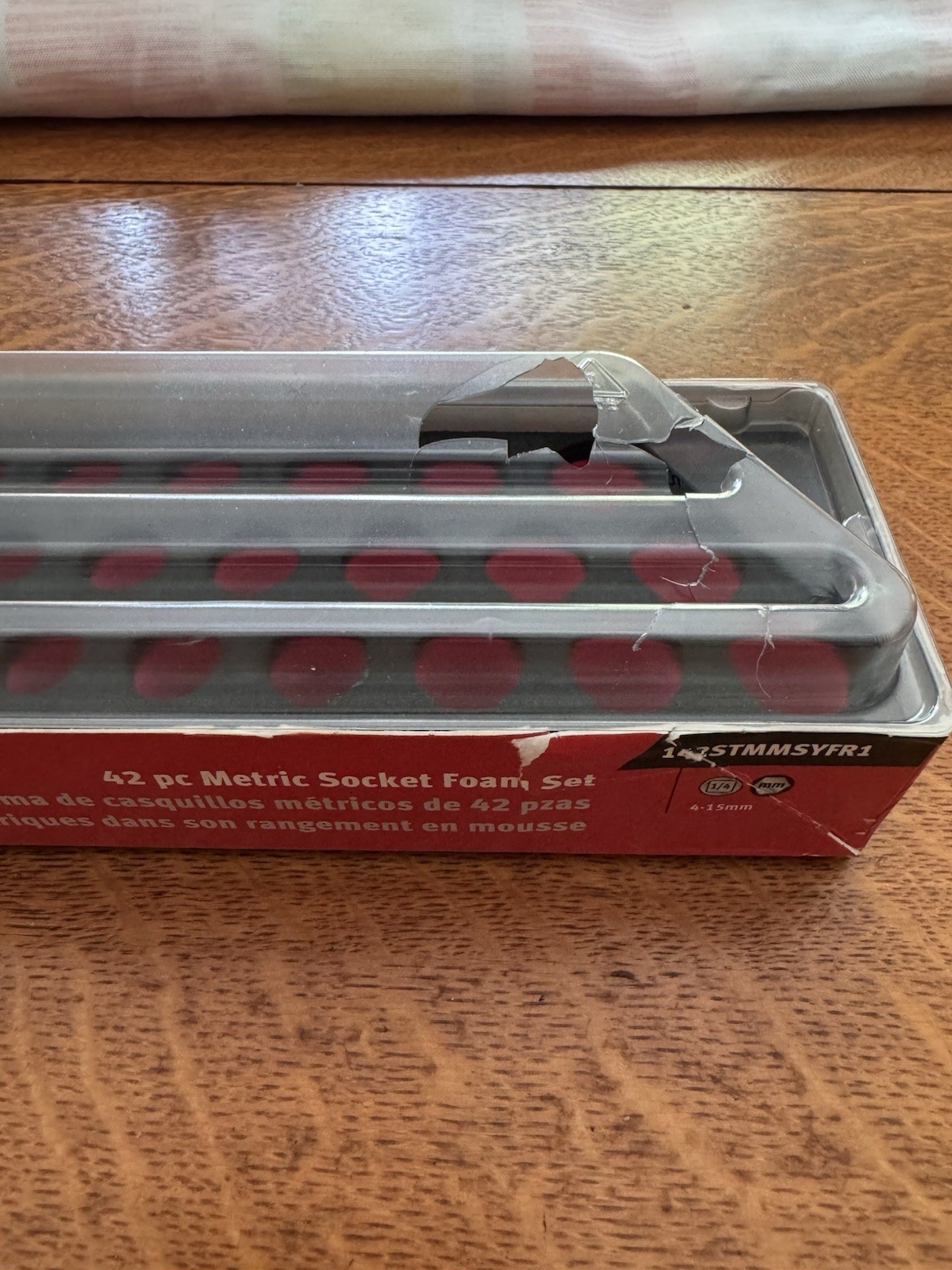 Snap On Tools Pro Fi Foam Organizer For 1/4” Metric And SAE Master Socket Set