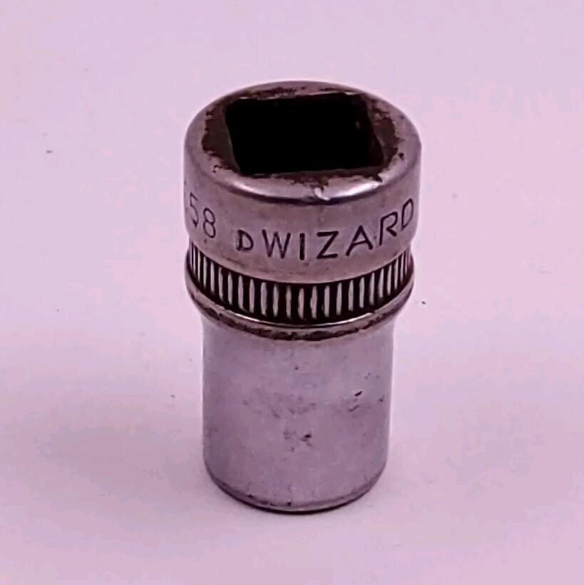 Wizard H2658 1/2″ Drive 12-Point 1/2″ Socket Chrome SAE