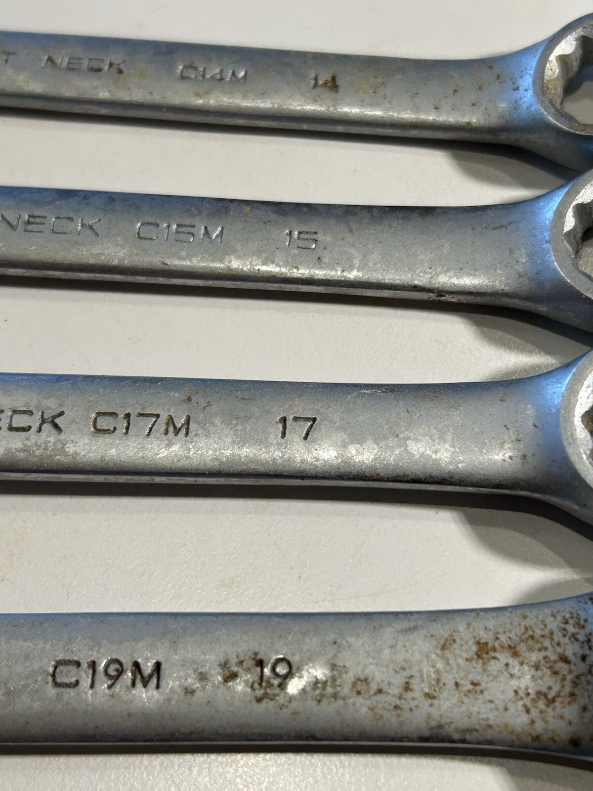Great Neck Combo Wrench Lot Not Every Size See Photos And Description