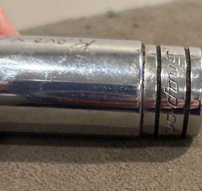 Snap-on Tools TS241 Socket 1/2” drive 6 Point 3/4 Chrome USA See Pics